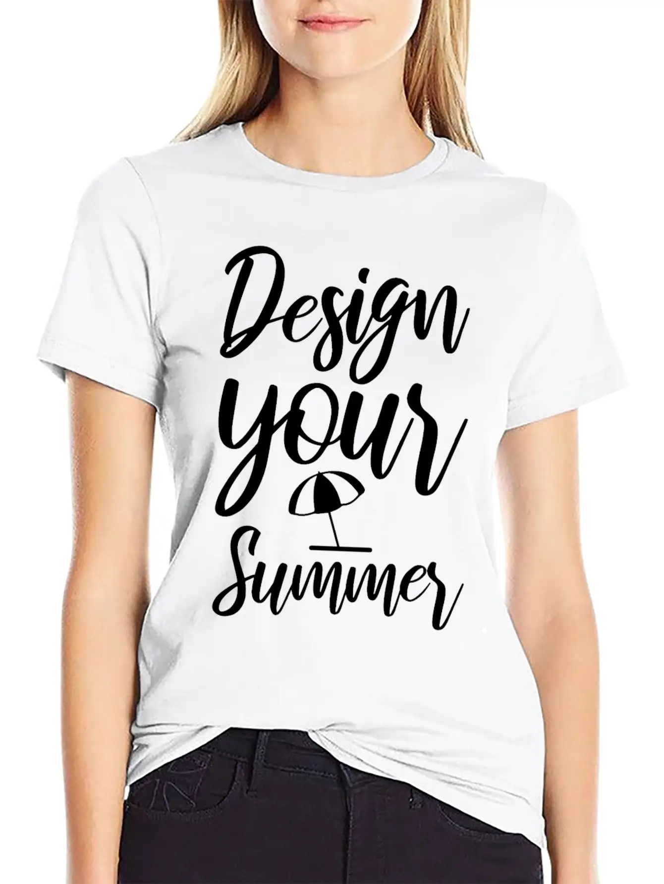 Summer Modern Fit Casual T-Shirt – Clean And Versatile Design
