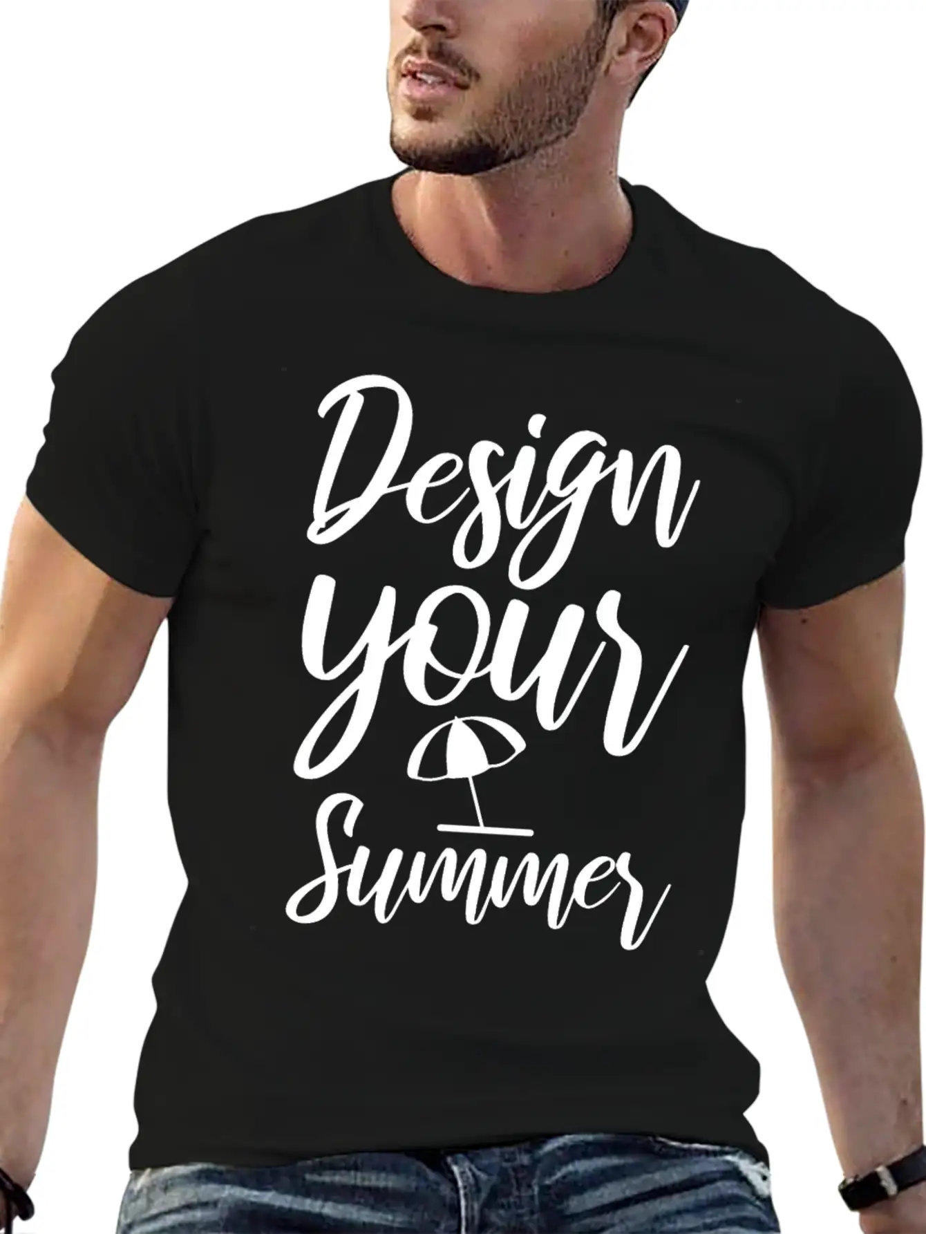 Summer Modern Fit Casual T-Shirt – Clean And Versatile Design