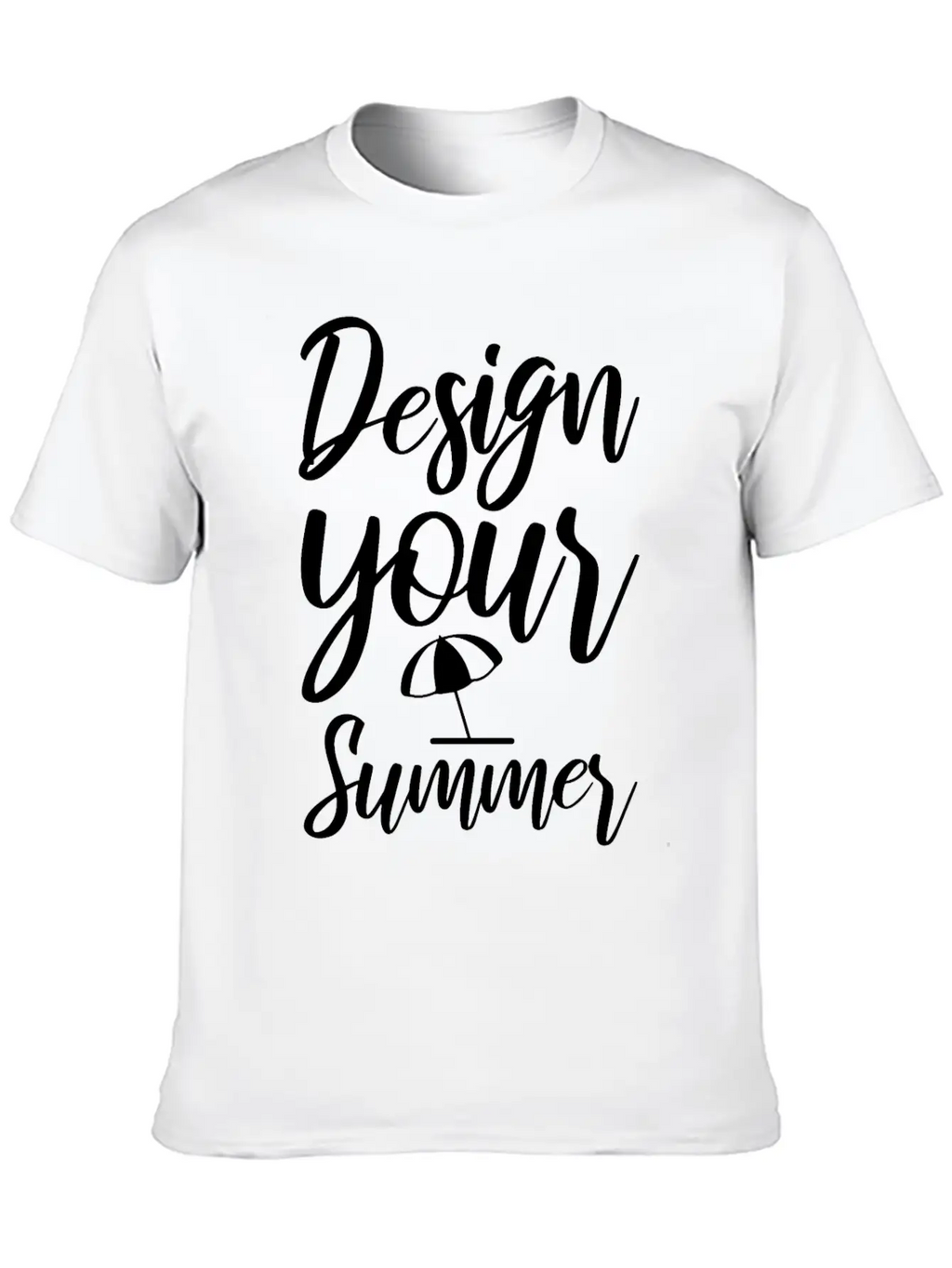 Summer Modern Fit Casual T-Shirt – Clean And Versatile Design