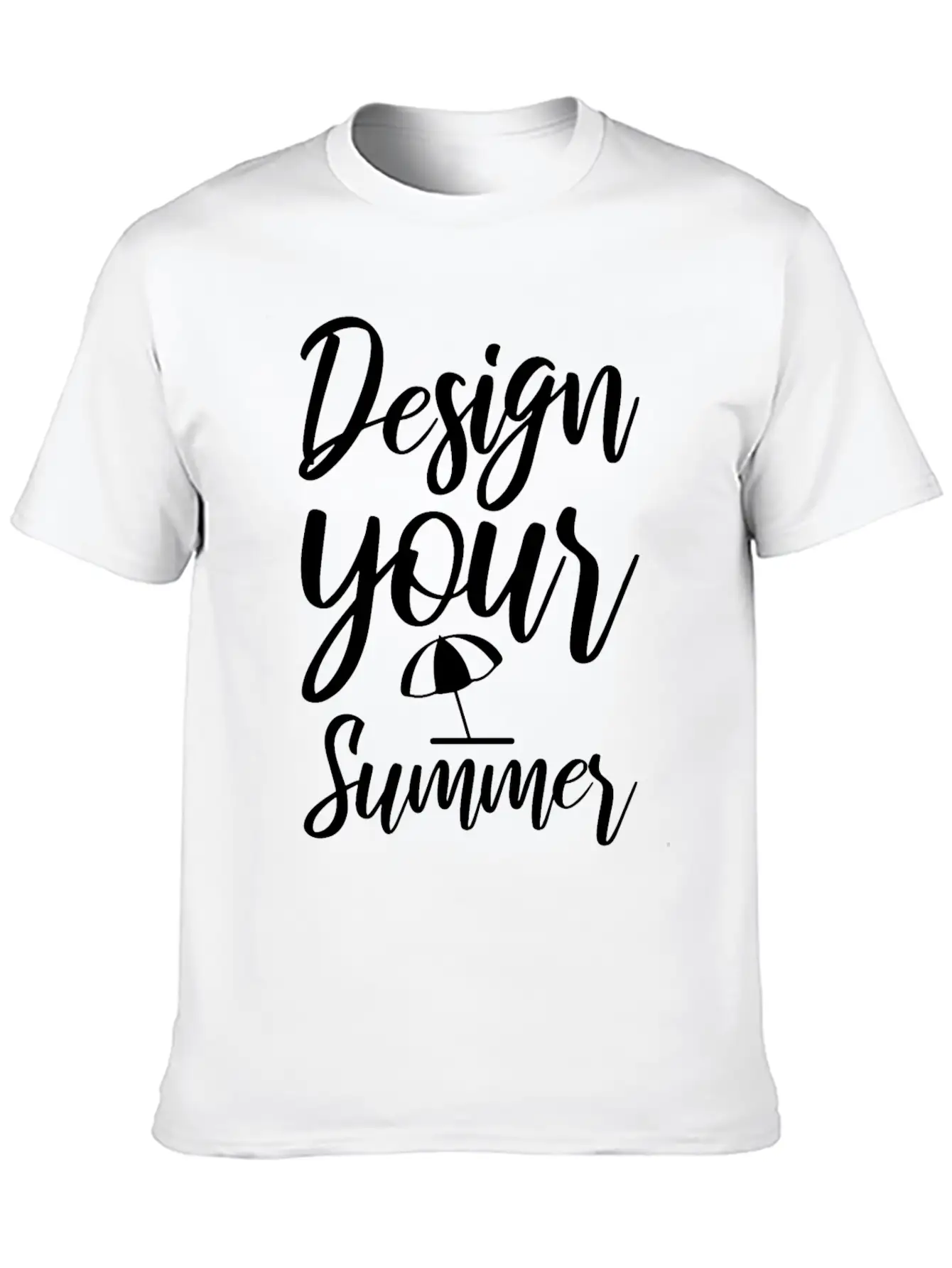Summer Modern Fit Casual T-Shirt – Clean And Versatile Design