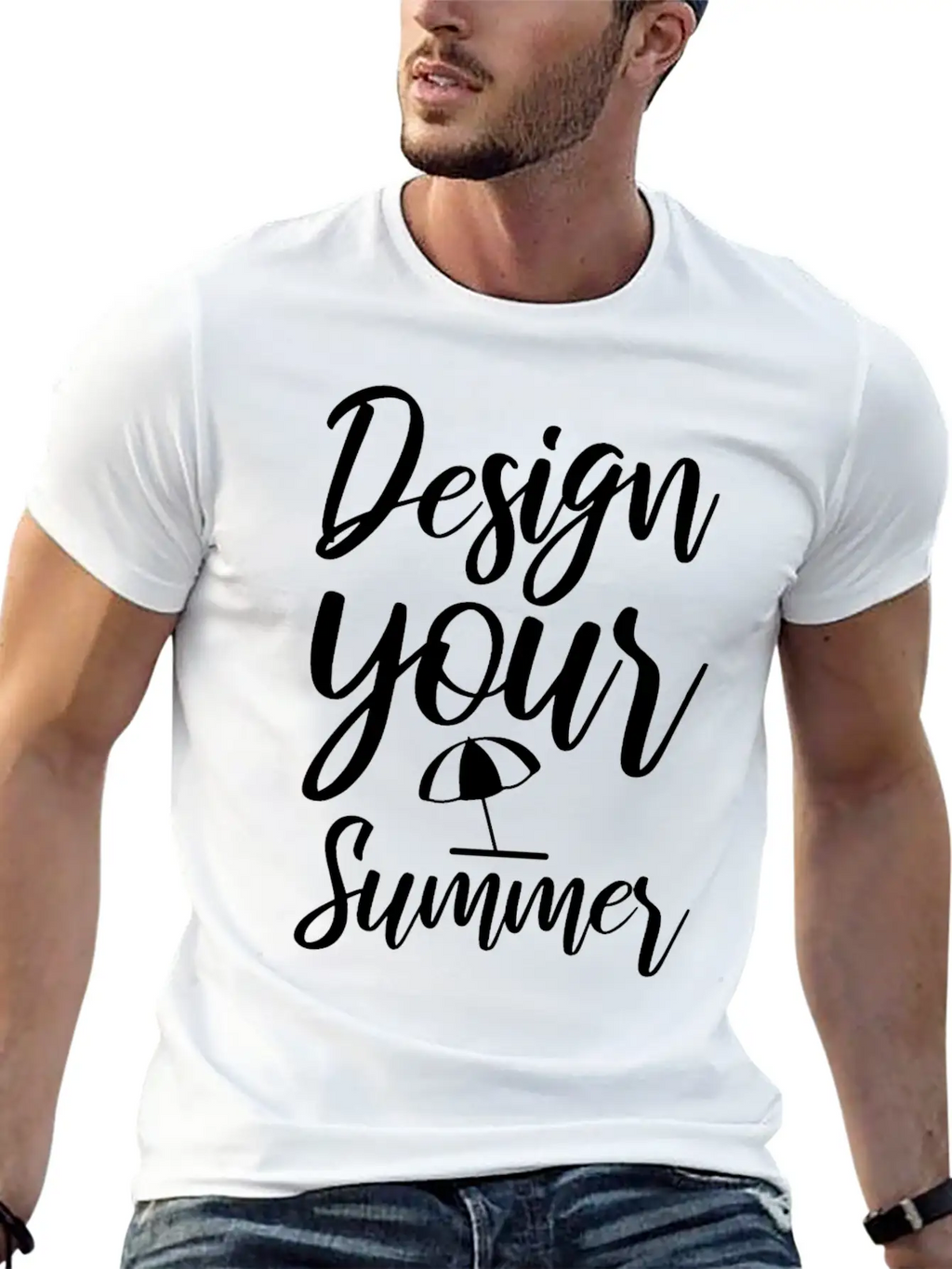 Summer Modern Fit Casual T-Shirt – Clean And Versatile Design