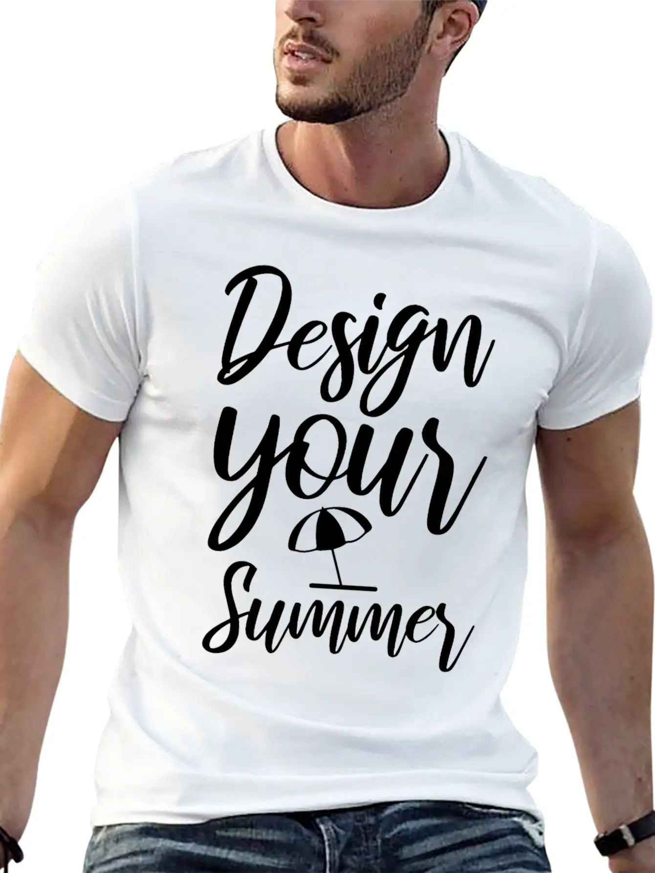 Summer Modern Fit Casual T-Shirt – Clean And Versatile Design