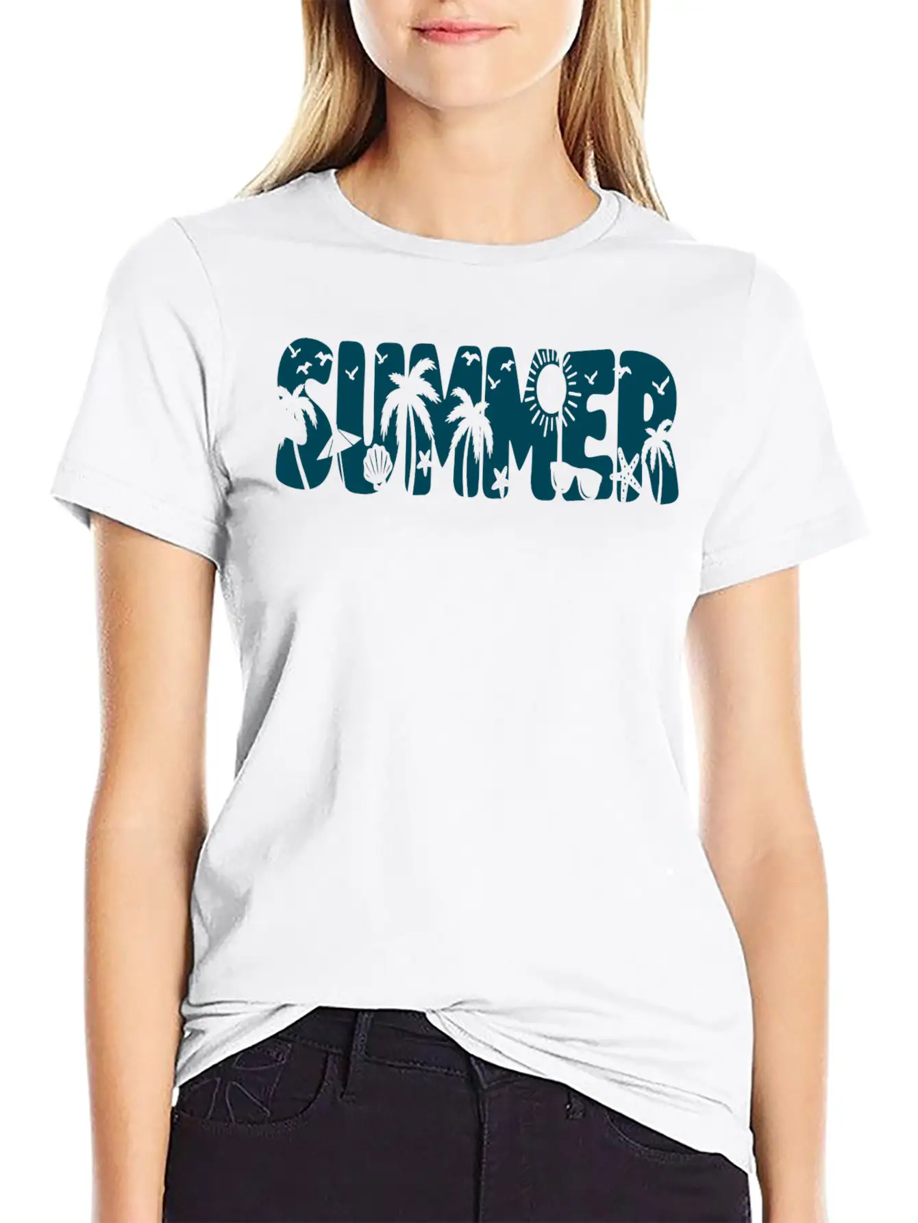 Summer Relaxed Everyday Tee – Lightweight And Durable Cotton
