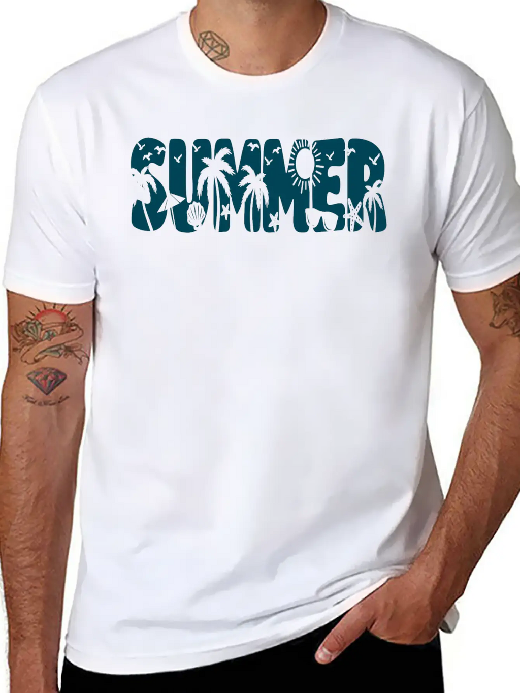 Summer Relaxed Everyday Tee – Lightweight And Durable Cotton