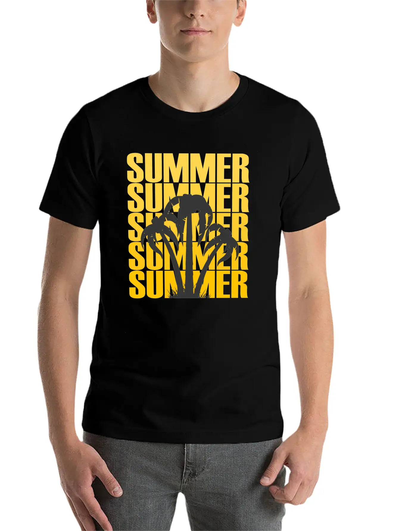 Summer Summer Summer Summer Summer Sun Gift Basic Graphic T-Shirt – Daily Comfort In Soft Cotton