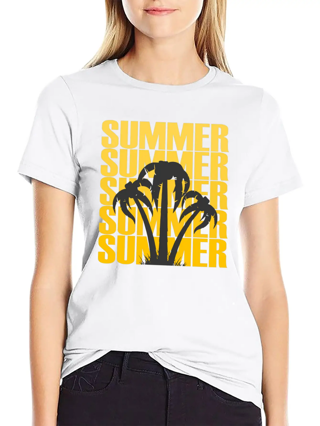 Summer Summer Summer Summer Summer Sun Gift Basic Graphic T-Shirt – Daily Comfort In Soft Cotton