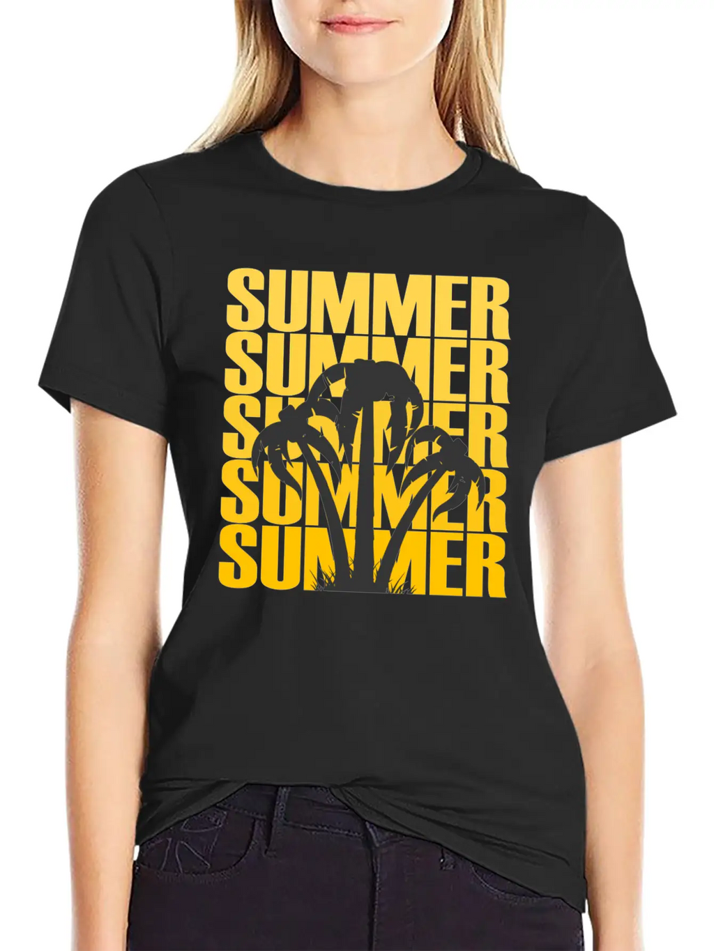 Summer Summer Summer Summer Summer Sun Gift Basic Graphic T-Shirt – Daily Comfort In Soft Cotton