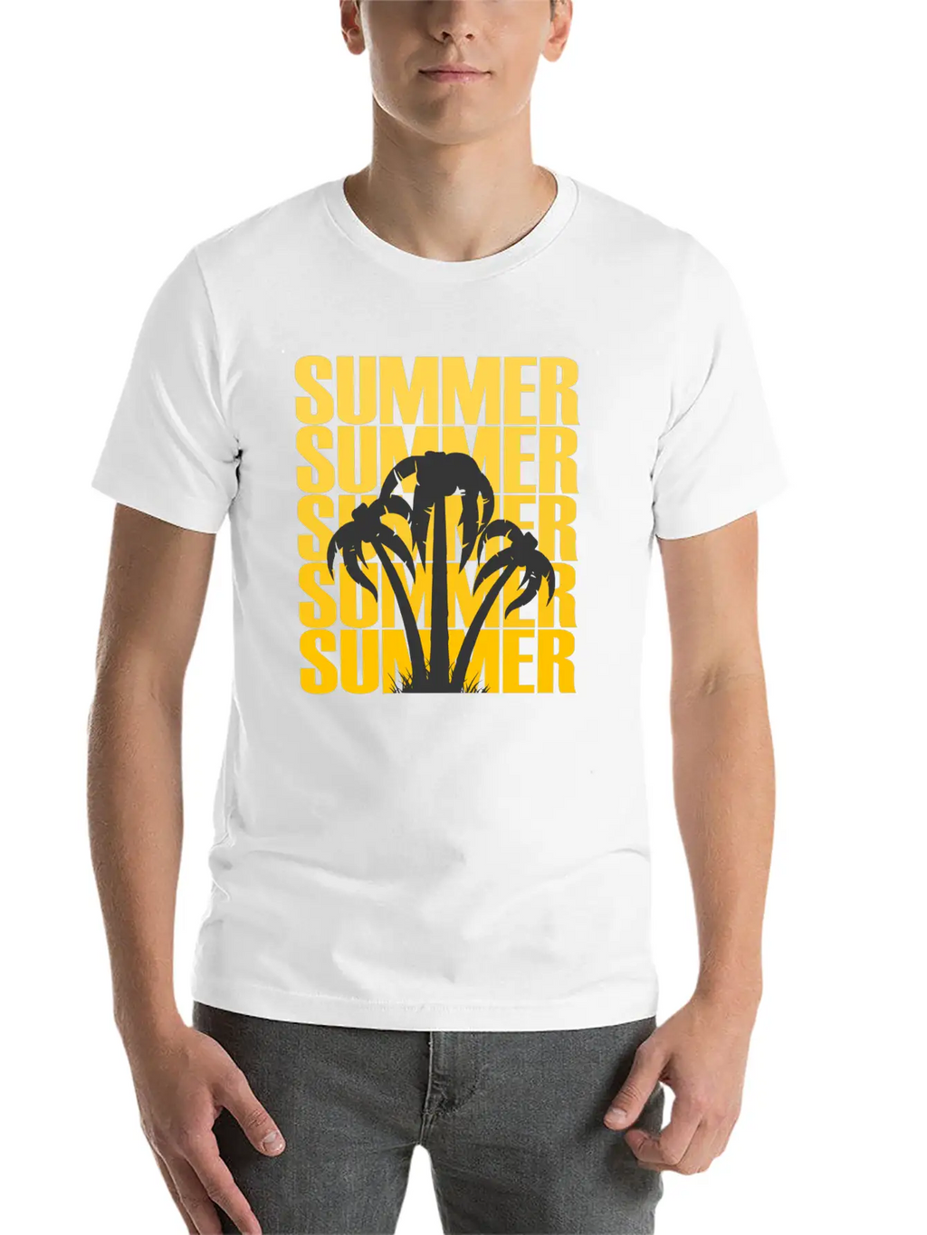 Summer Summer Summer Summer Summer Sun Gift Basic Graphic T-Shirt – Daily Comfort In Soft Cotton