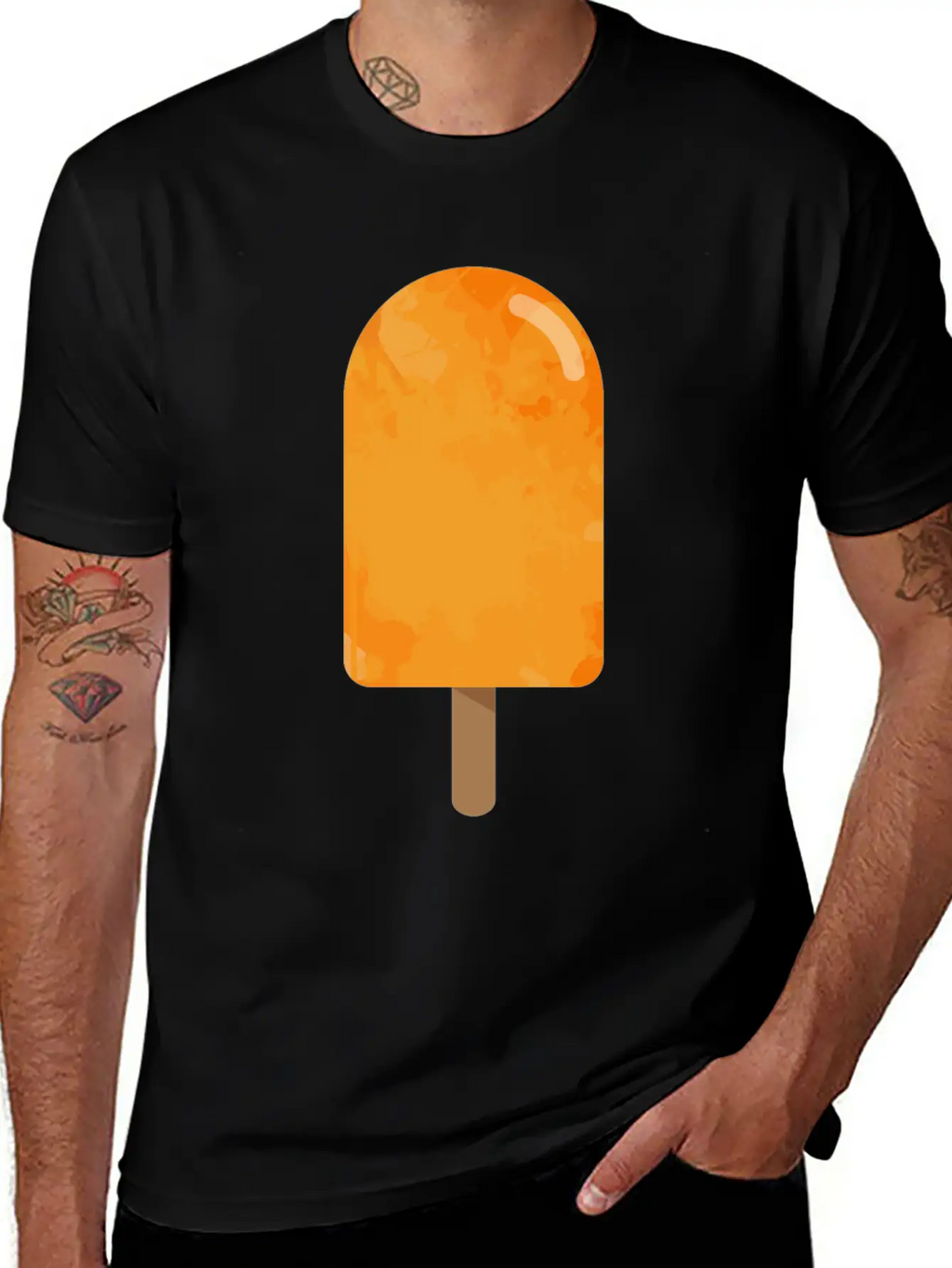 Summer Summertime Ice Breathable Graphic T-Shirt – Perfect For Casual Days
