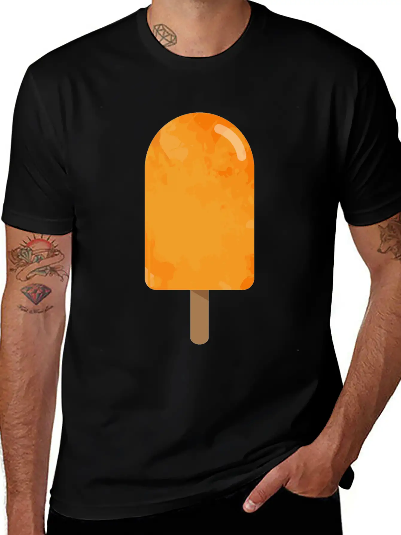 Summer Summertime Ice Breathable Graphic T-Shirt – Perfect For Casual Days