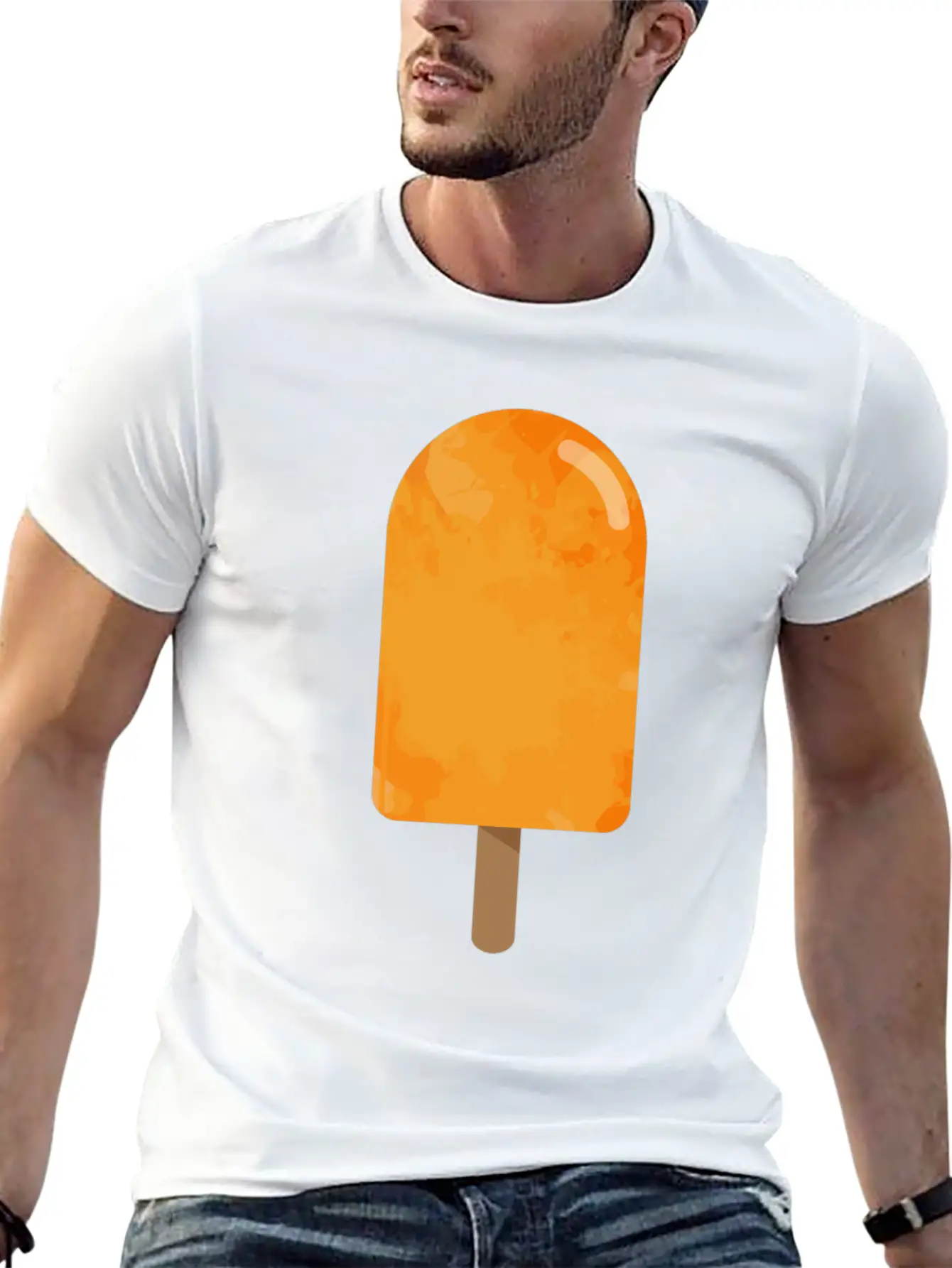 Summer Summertime Ice Breathable Graphic T-Shirt – Perfect For Casual Days