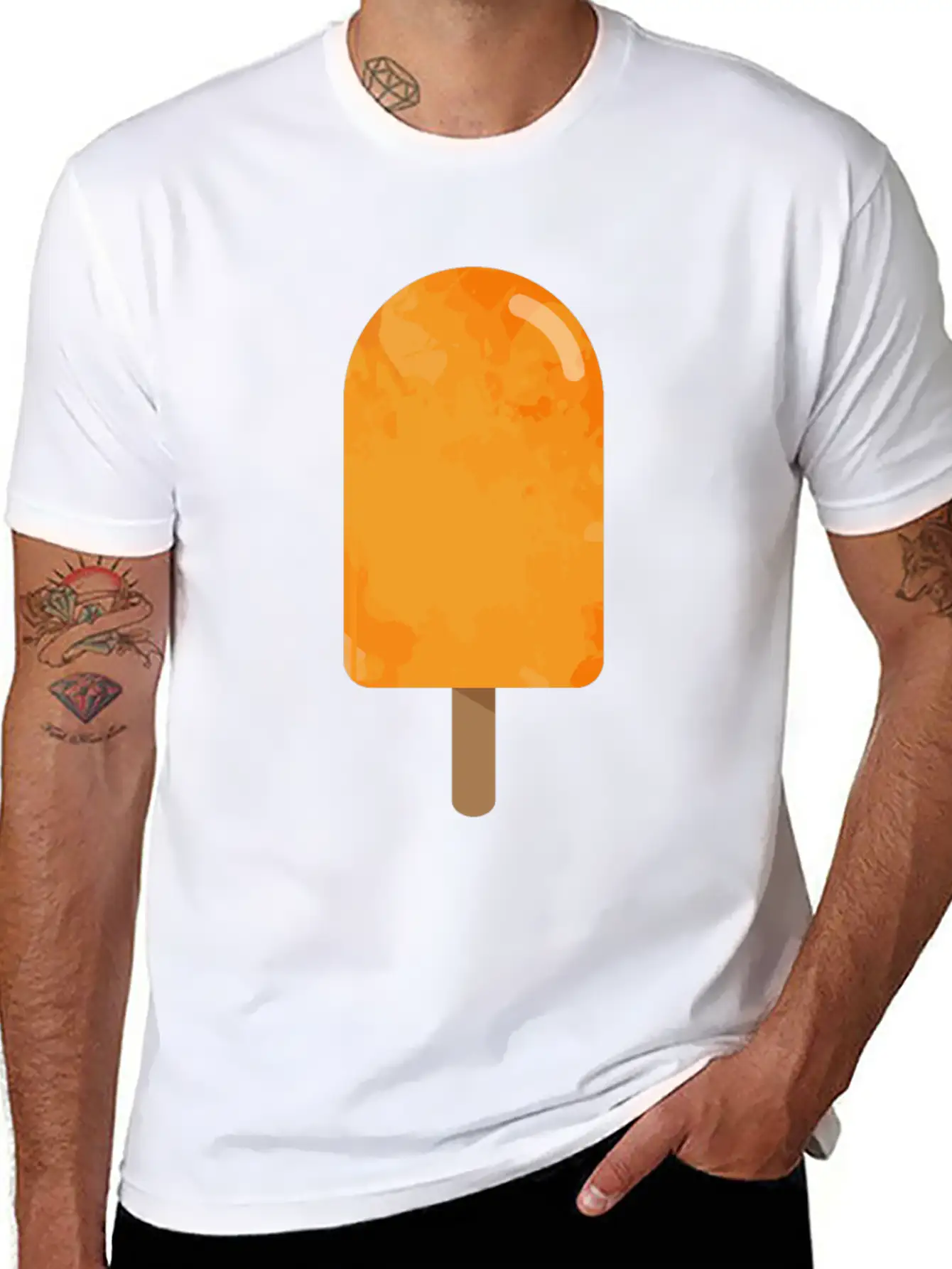 Summer Summertime Ice Breathable Graphic T-Shirt – Perfect For Casual Days