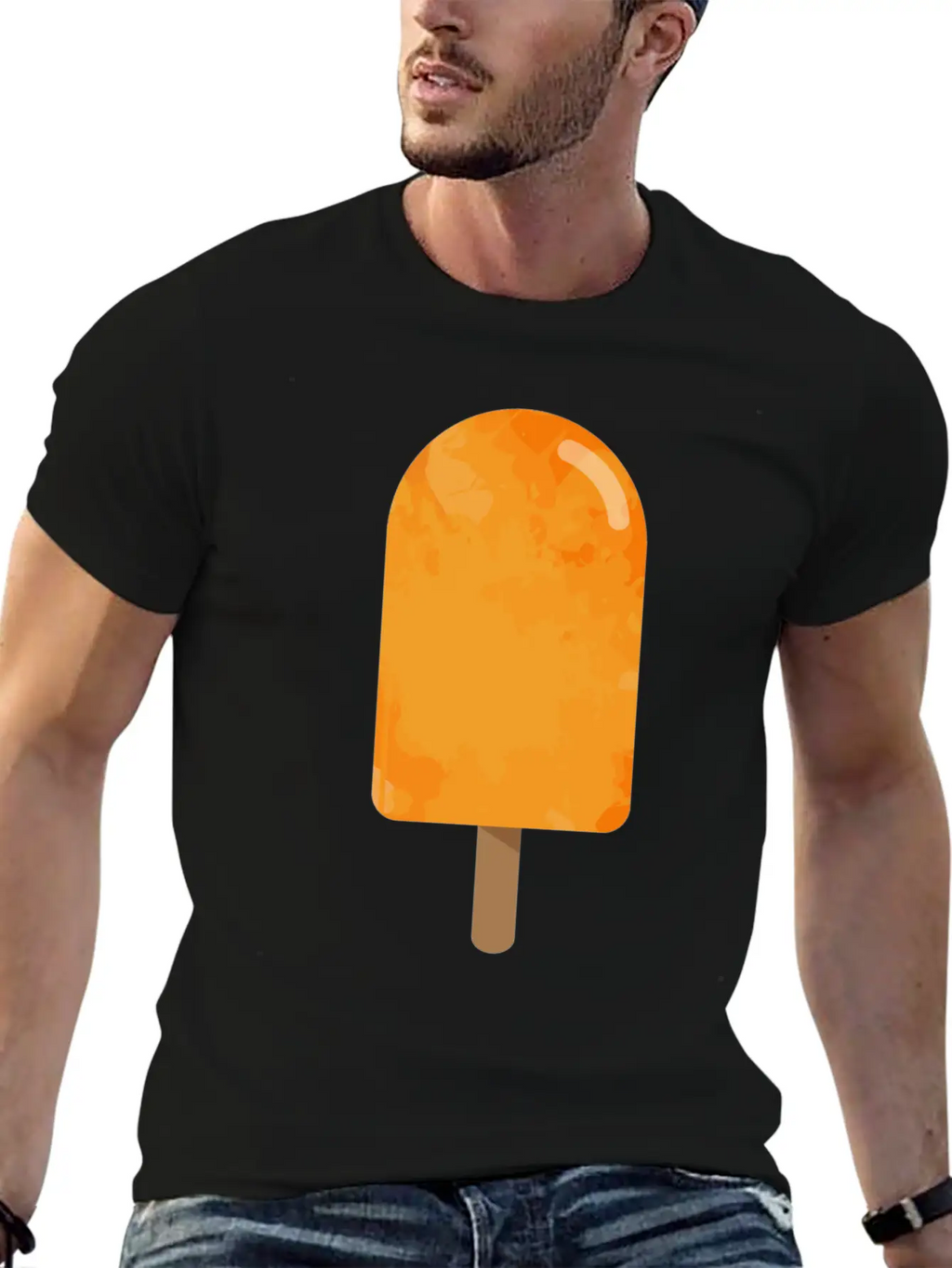 Summer Summertime Ice Breathable Graphic T-Shirt – Perfect For Casual Days