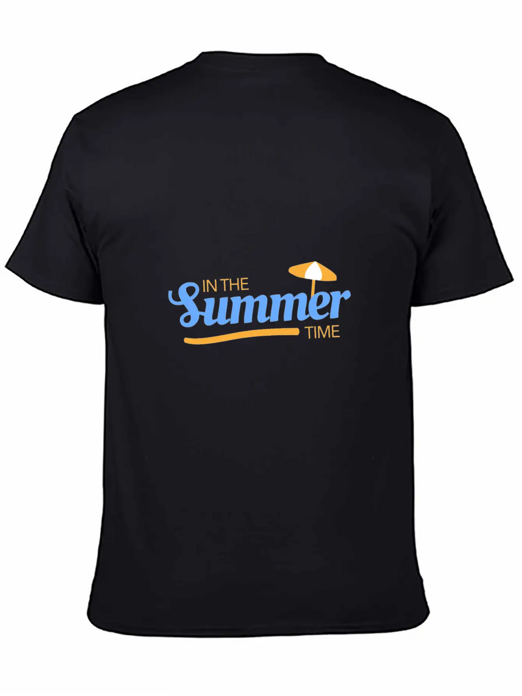 Summer Time Basic Graphic T-Shirt – Daily Comfort In Soft Cotton