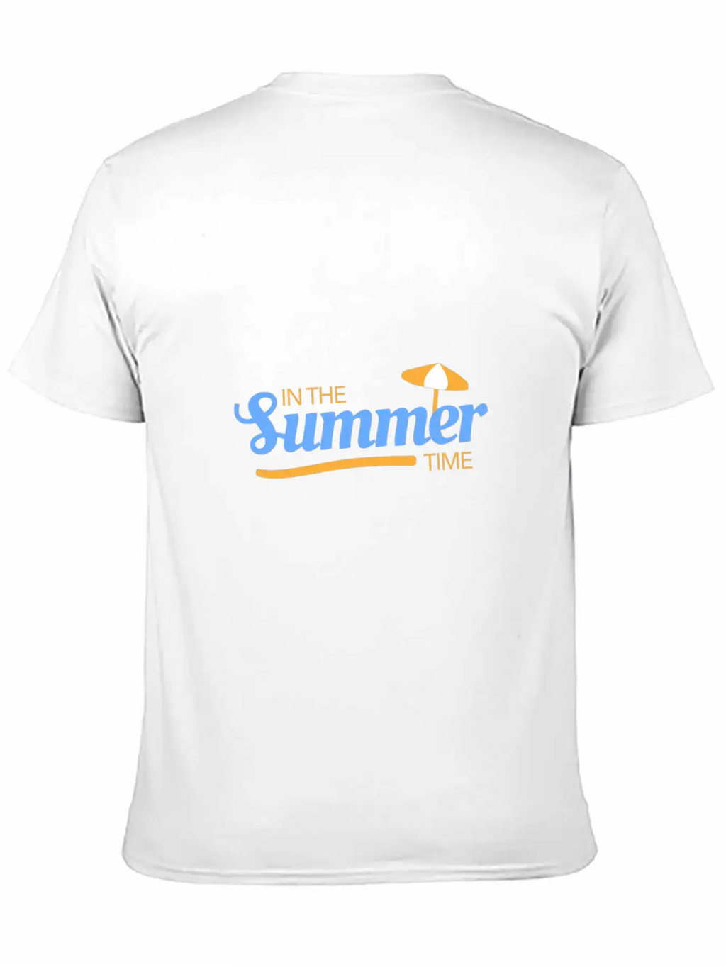 Summer Time Basic Graphic T-Shirt – Daily Comfort In Soft Cotton