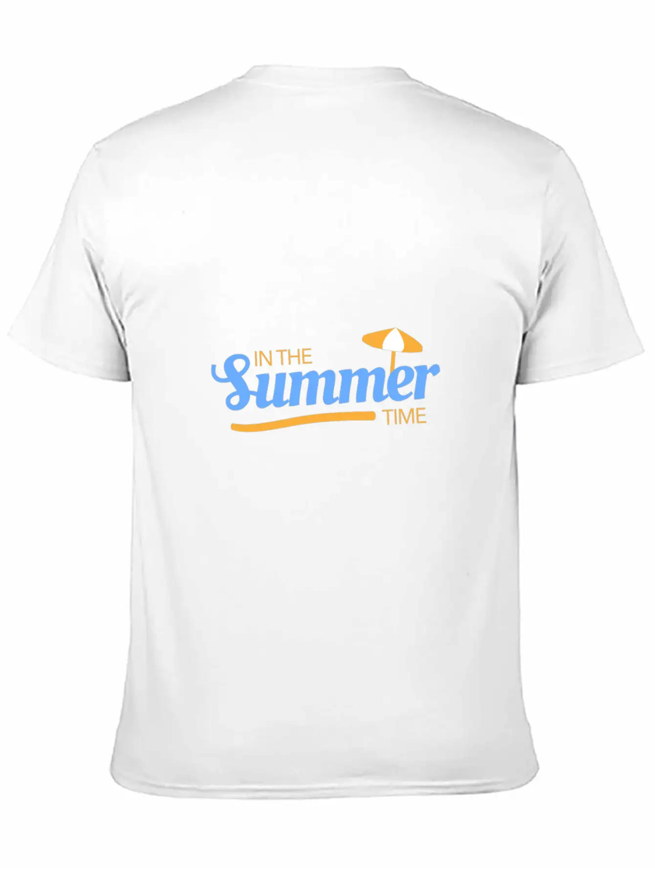 Summer Time Basic Graphic T-Shirt – Daily Comfort In Soft Cotton