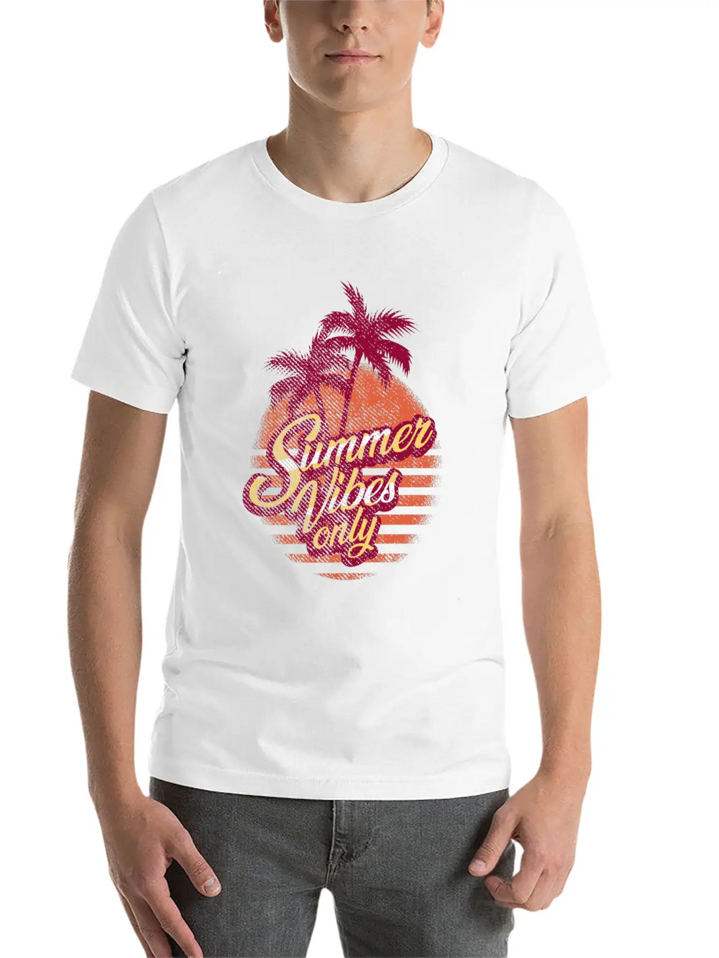 Summer Unisex Casual T-Shirt – Clean Design For Daily Comfort