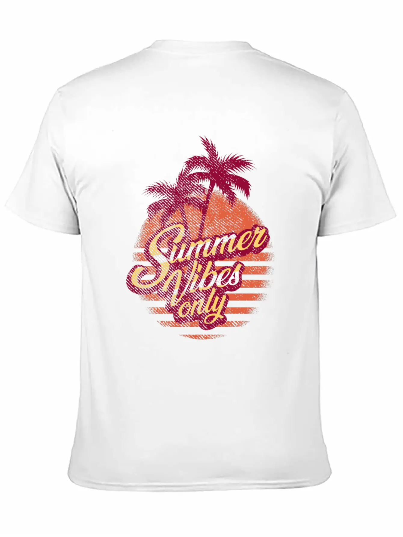 Summer Unisex Casual T-Shirt – Clean Design For Daily Comfort