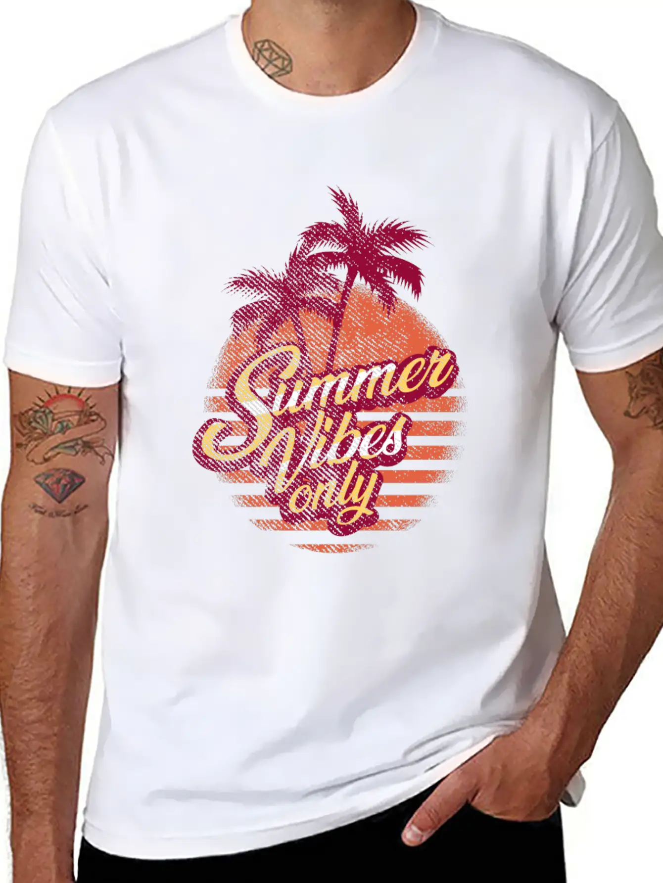 Summer Unisex Casual T-Shirt – Clean Design For Daily Comfort