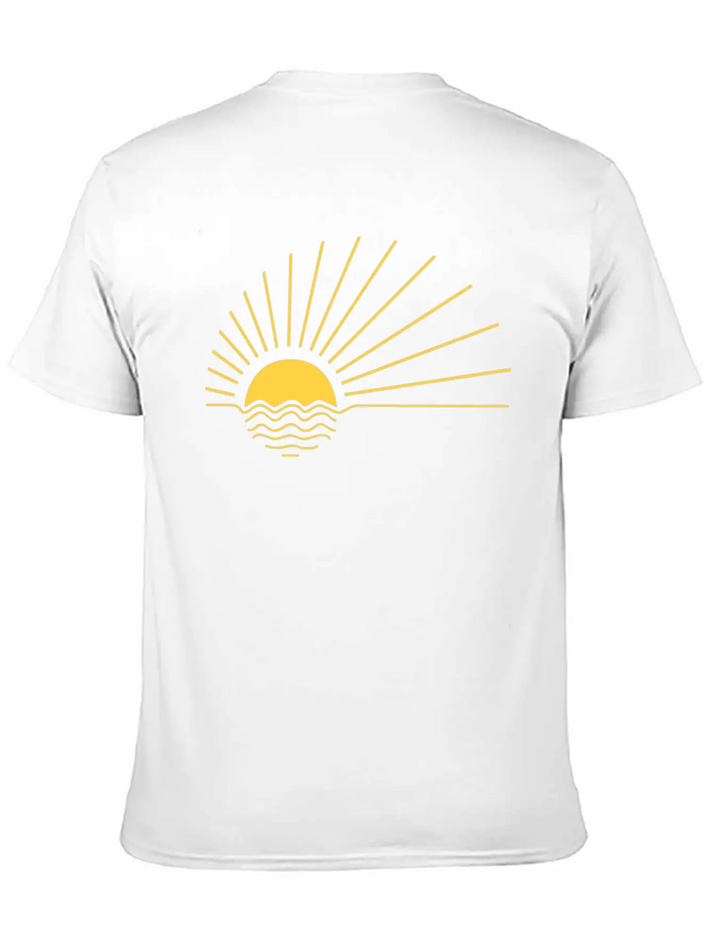 Sun Shine Unisex Casual T-Shirt – Clean Design For Daily Comfort