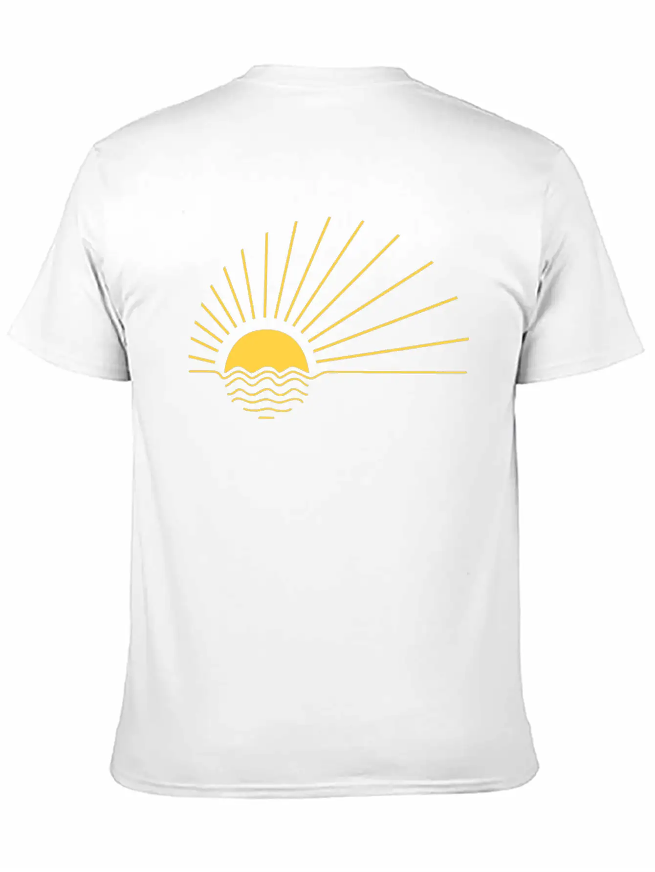 Sun Shine Unisex Casual T-Shirt – Clean Design For Daily Comfort