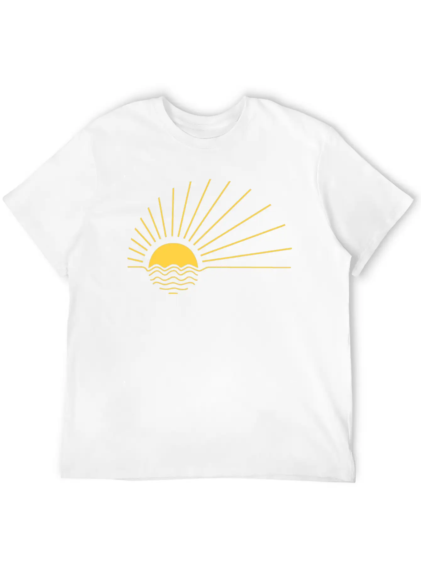 Sun Shine Unisex Casual T-Shirt – Clean Design For Daily Comfort
