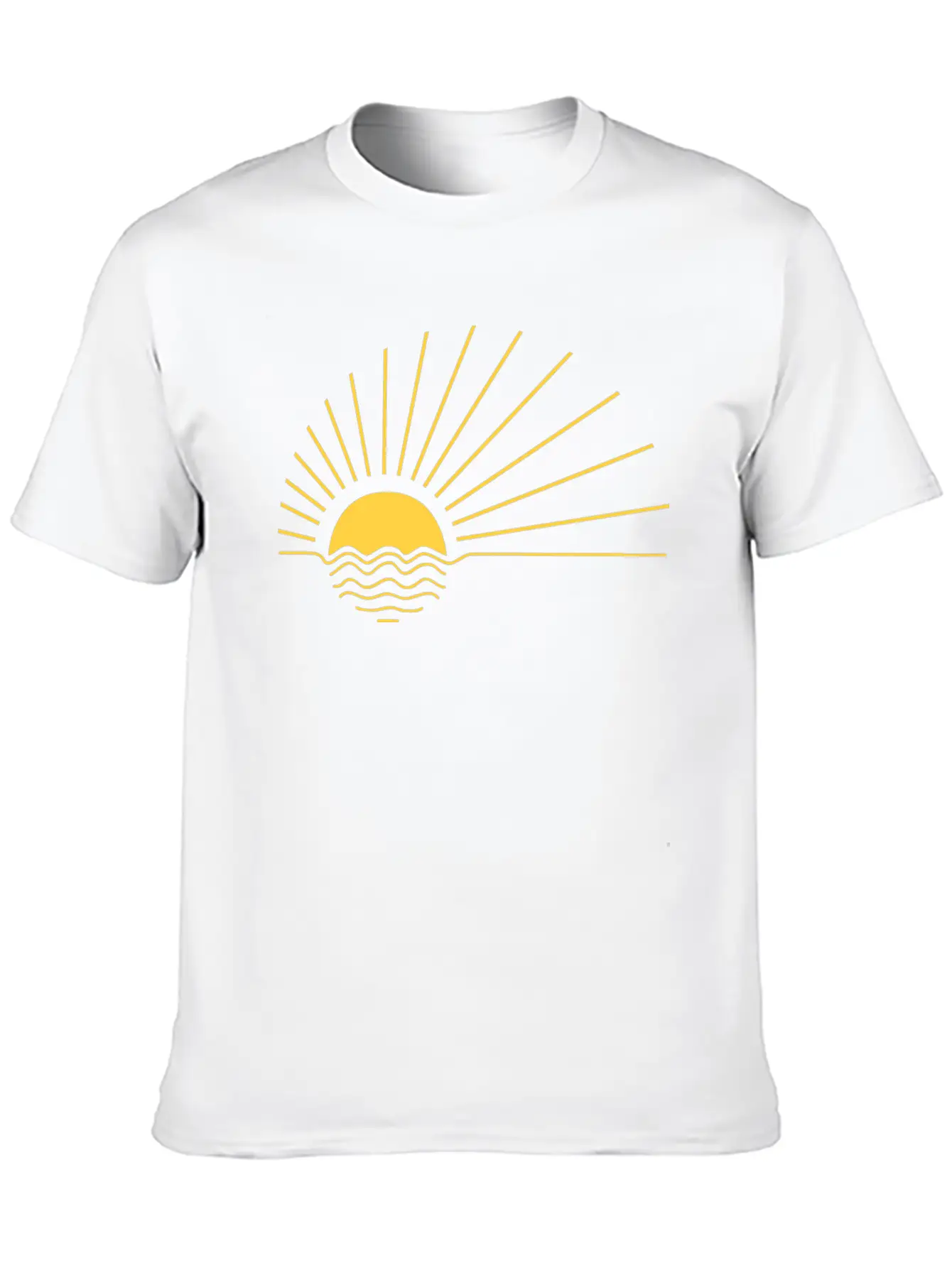 Sun Shine Unisex Casual T-Shirt – Clean Design For Daily Comfort