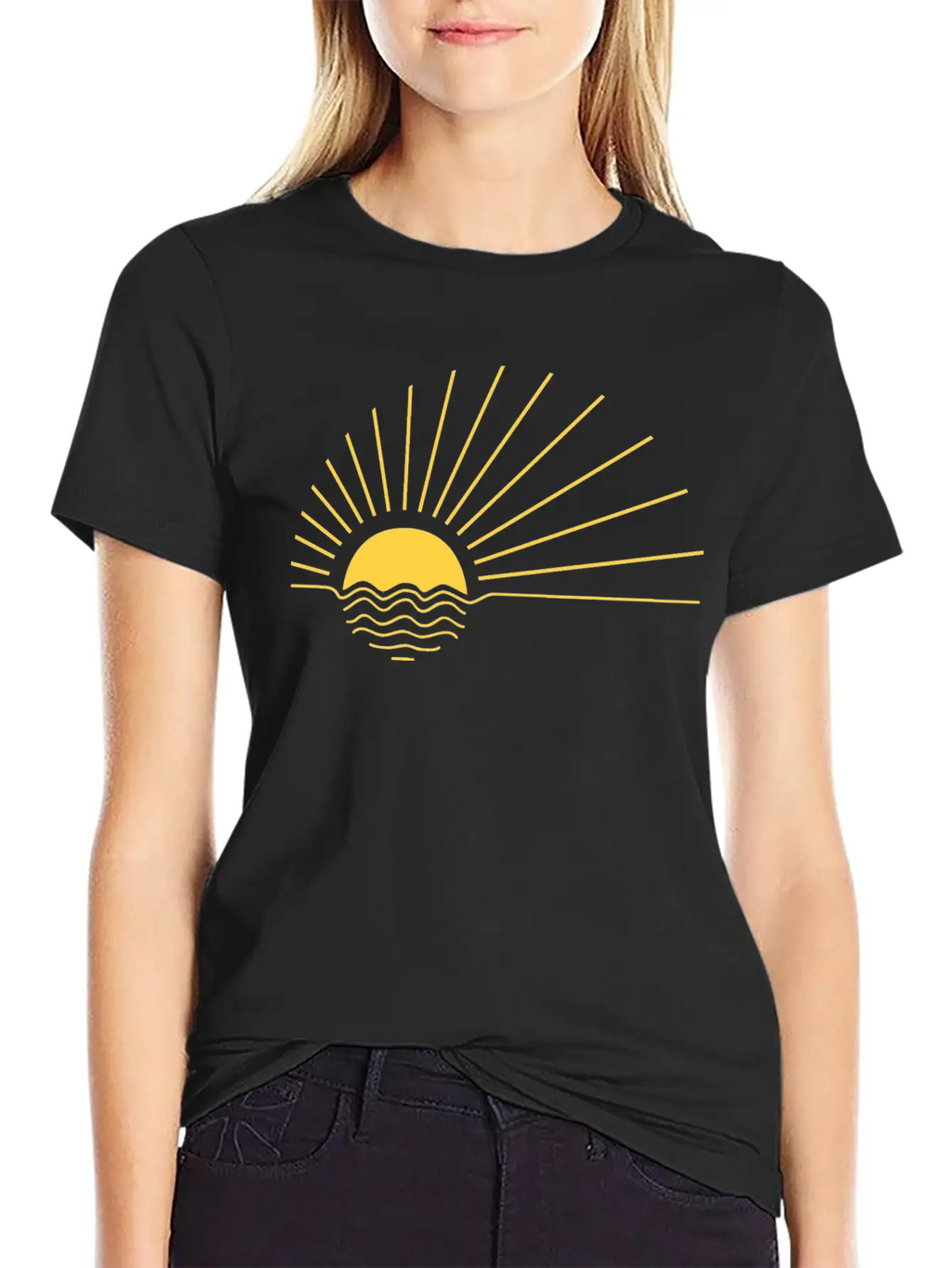 Sun Shine Unisex Casual T-Shirt – Clean Design For Daily Comfort