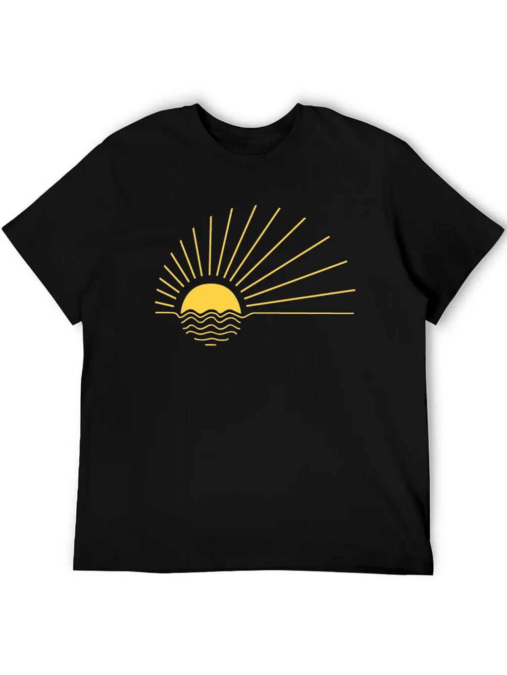 Sun Shine Unisex Casual T-Shirt – Clean Design For Daily Comfort