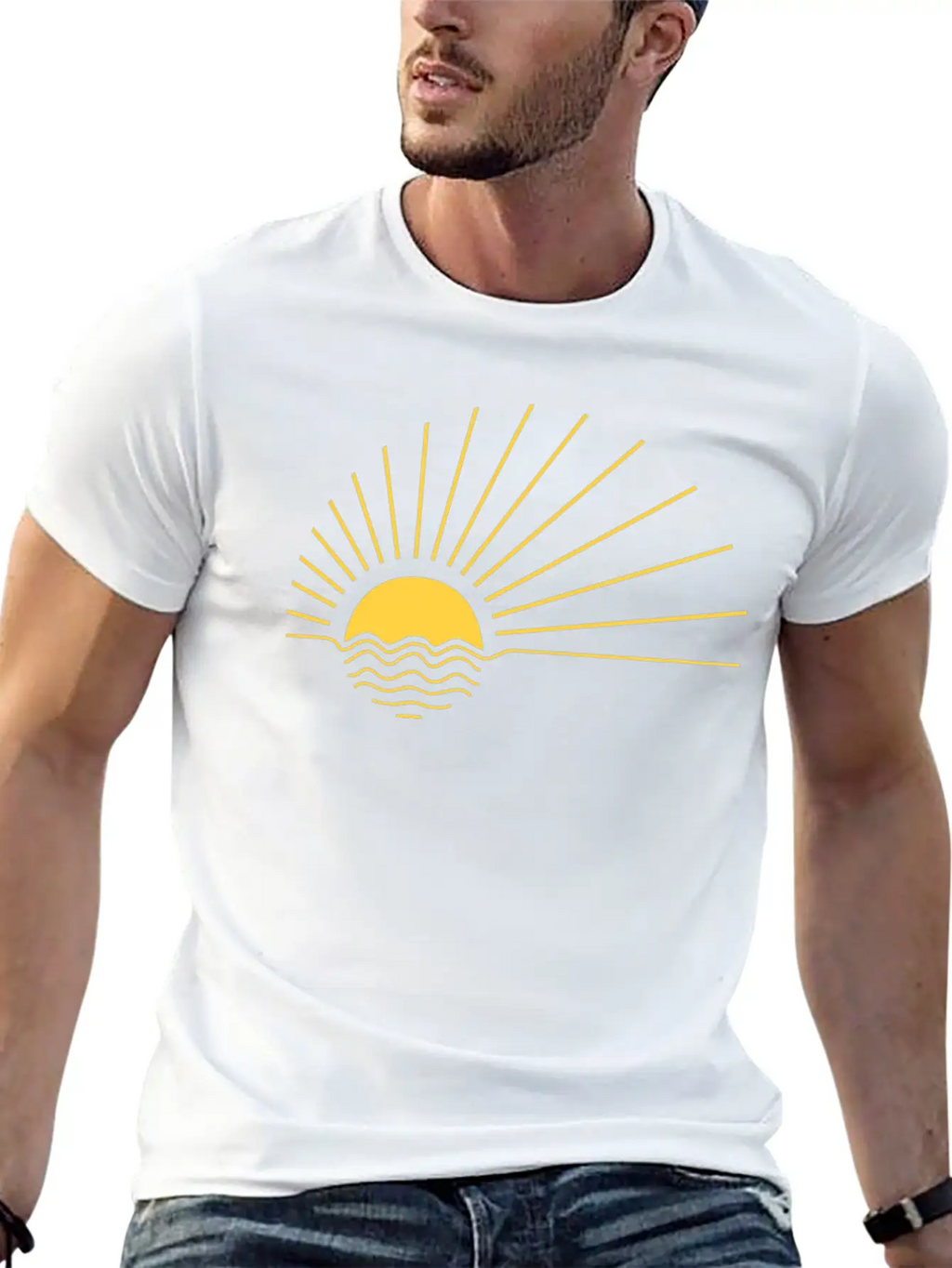 Sun Shine Unisex Casual T-Shirt – Clean Design For Daily Comfort