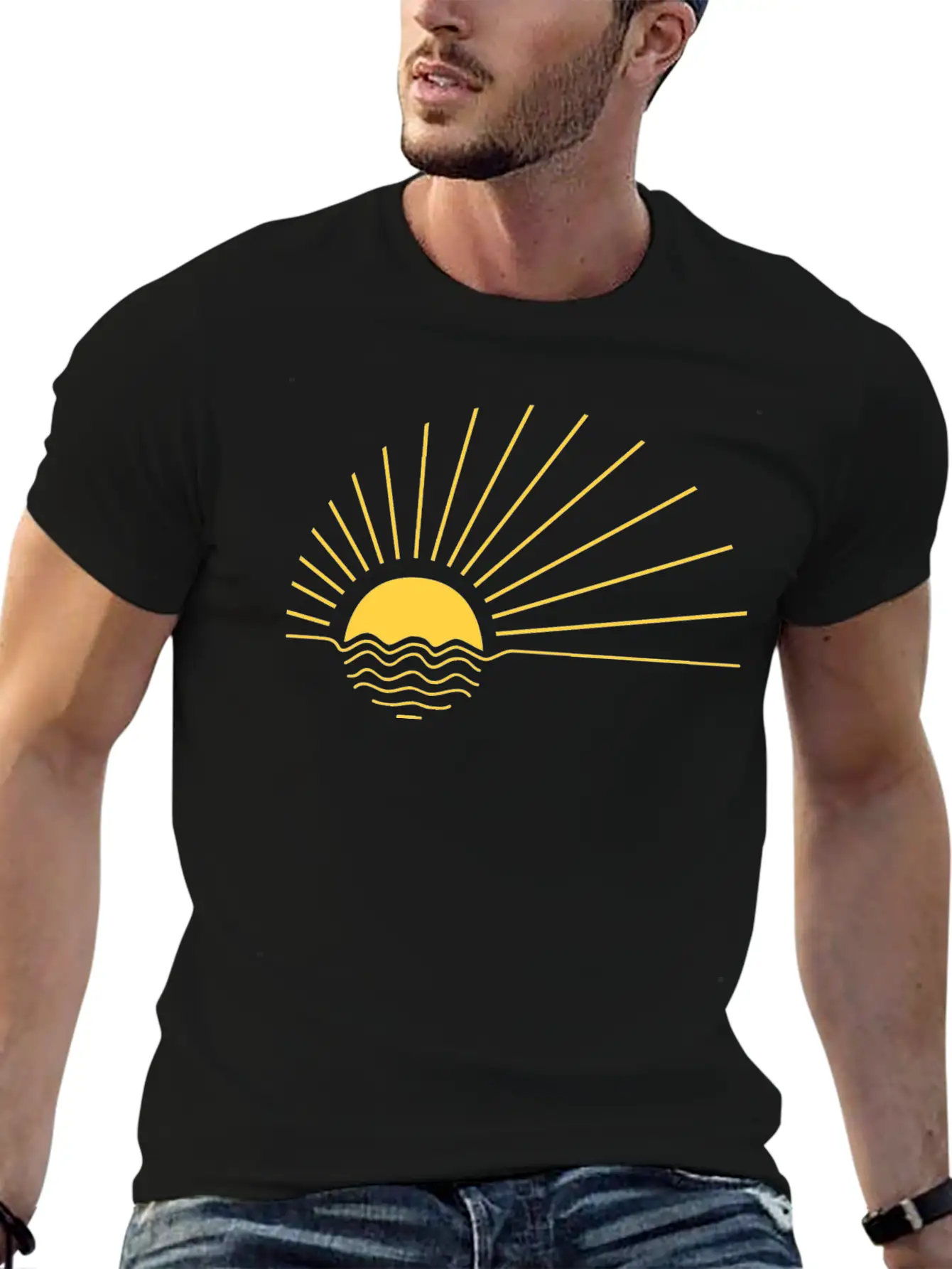 Sun Shine Unisex Casual T-Shirt – Clean Design For Daily Comfort