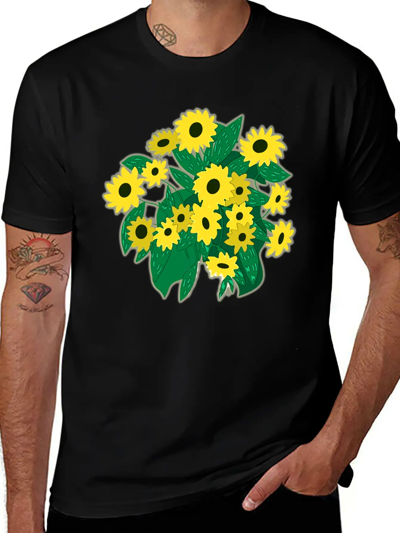 Sunflower Classic Cotton Tee – Unisex Comfort For Any Season