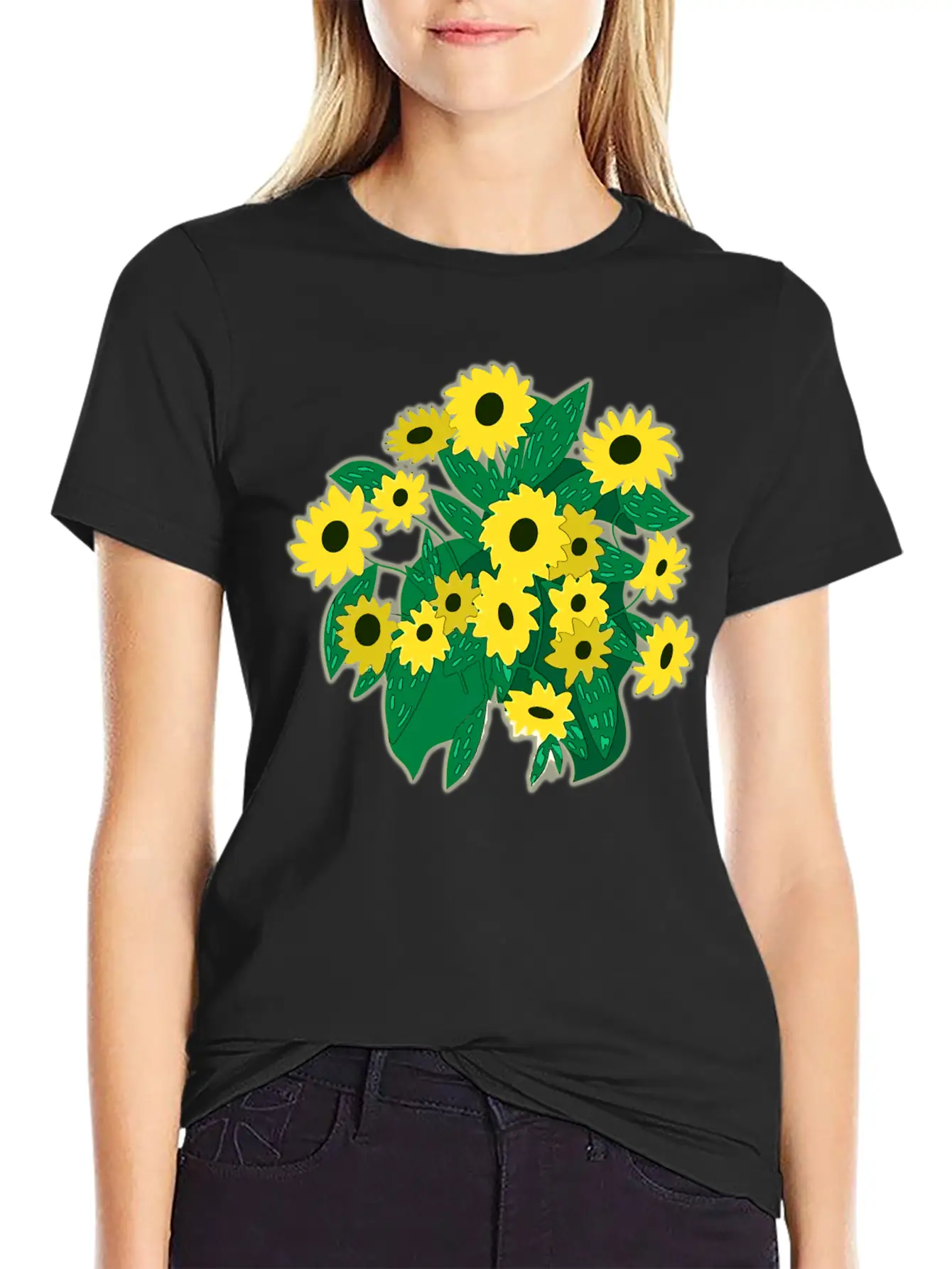 Sunflower Classic Cotton Tee – Unisex Comfort For Any Season