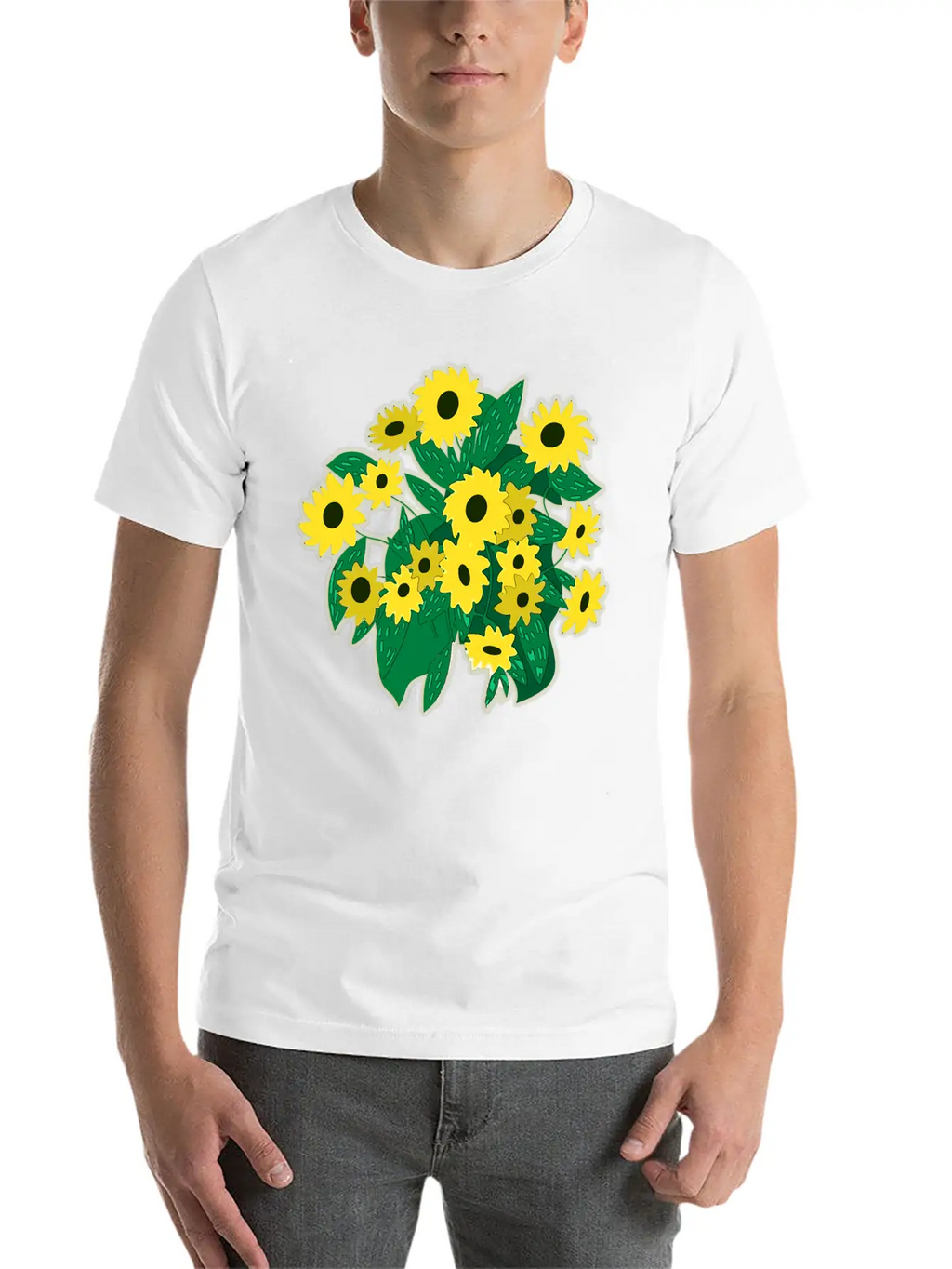 Sunflower Classic Cotton Tee – Unisex Comfort For Any Season