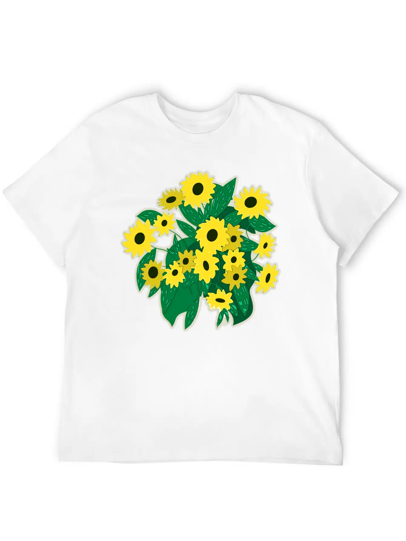 Sunflower Classic Cotton Tee – Unisex Comfort For Any Season