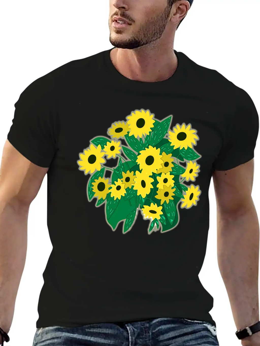 Sunflower Classic Cotton Tee – Unisex Comfort For Any Season
