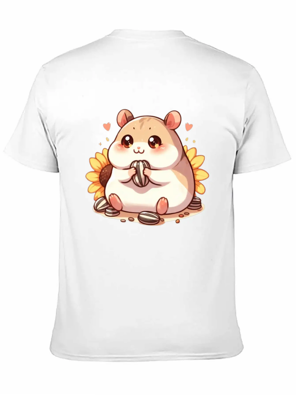 Sunflower Seeds & Hamsters Timeless Short Sleeve Tee – Comfy And Minimalist Design