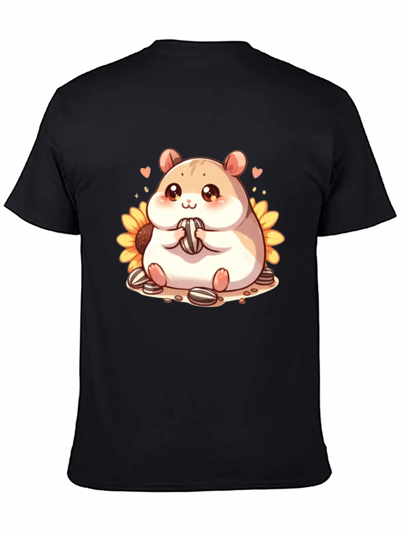 Sunflower Seeds & Hamsters Timeless Short Sleeve Tee – Comfy And Minimalist Design