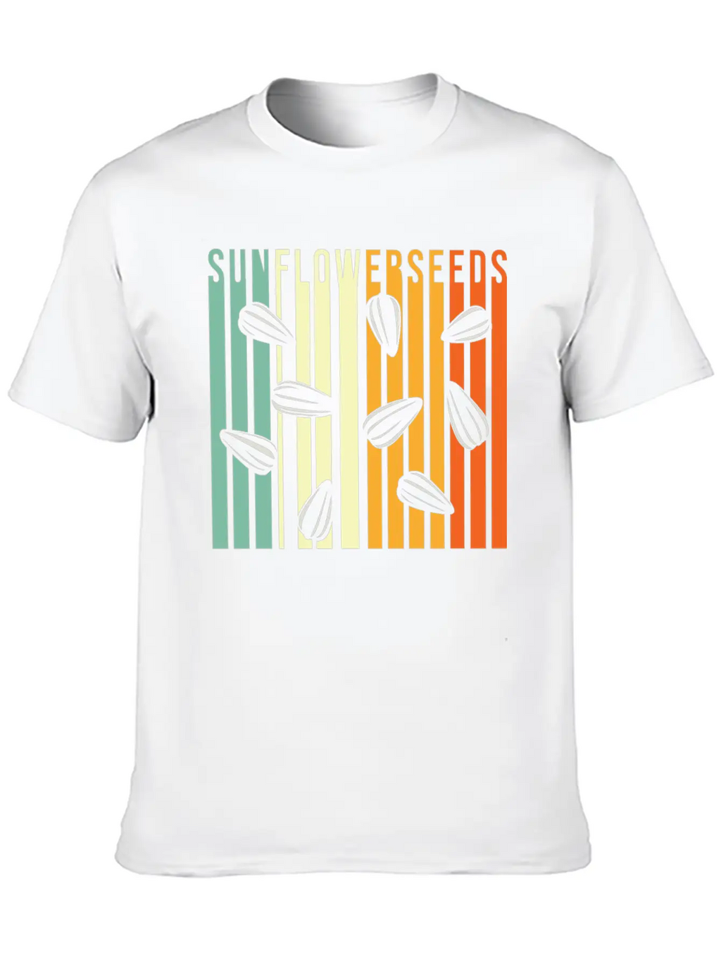 Sunflower Seeds Unisex Casual T-Shirt – Clean Design For Daily Comfort