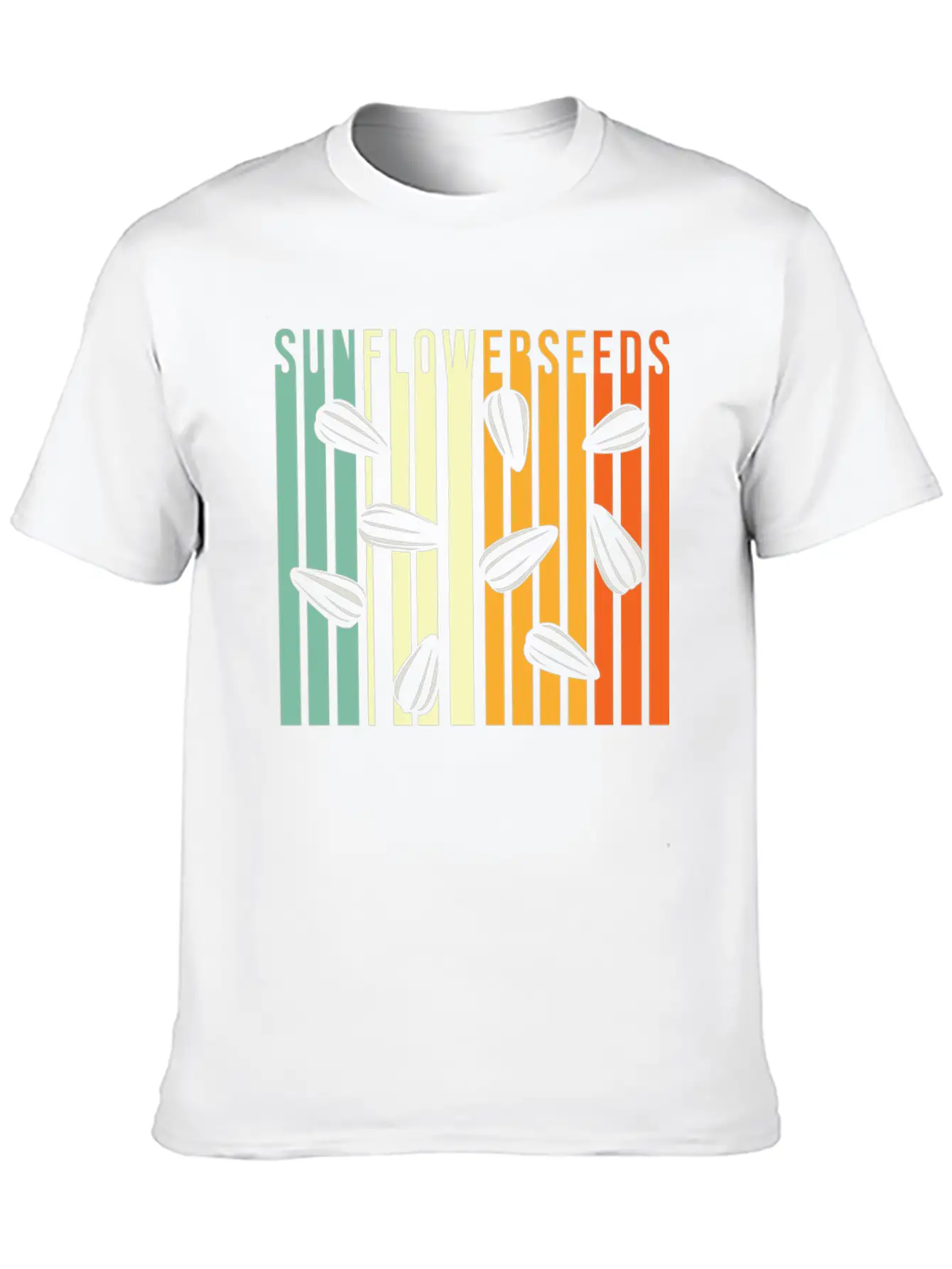 Sunflower Seeds Unisex Casual T-Shirt – Clean Design For Daily Comfort