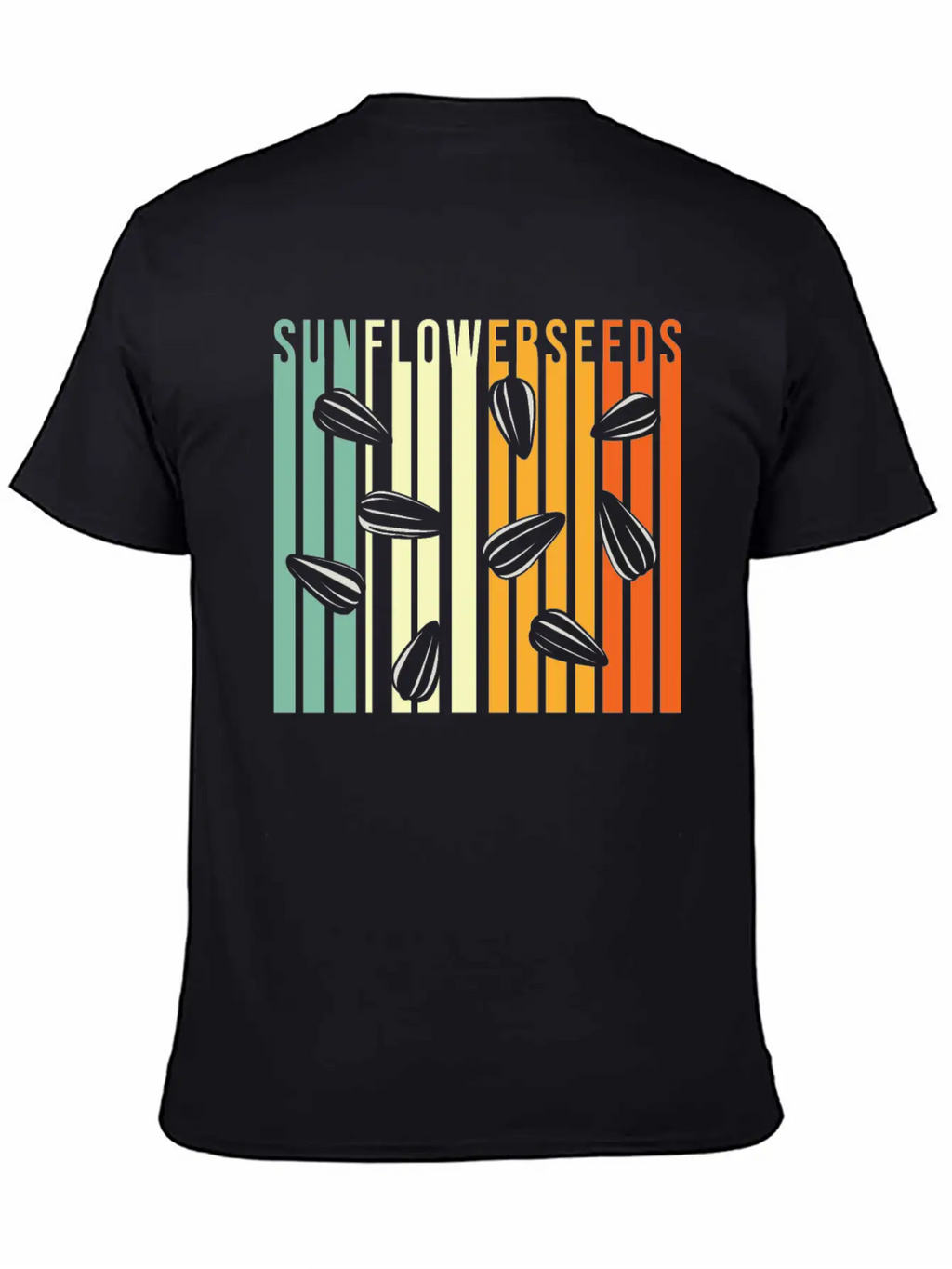 Sunflower Seeds Unisex Casual T-Shirt – Clean Design For Daily Comfort