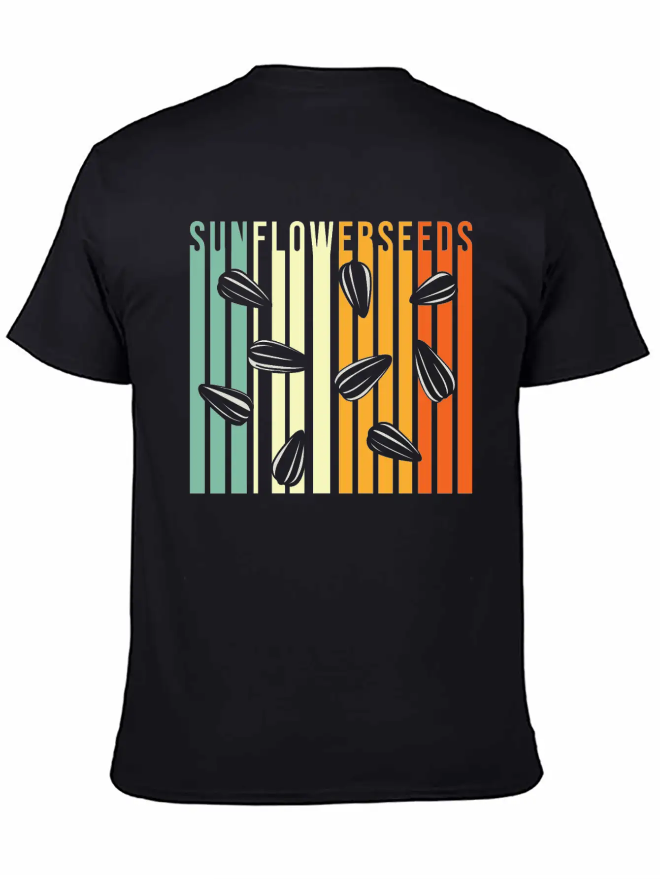 Sunflower Seeds Unisex Casual T-Shirt – Clean Design For Daily Comfort
