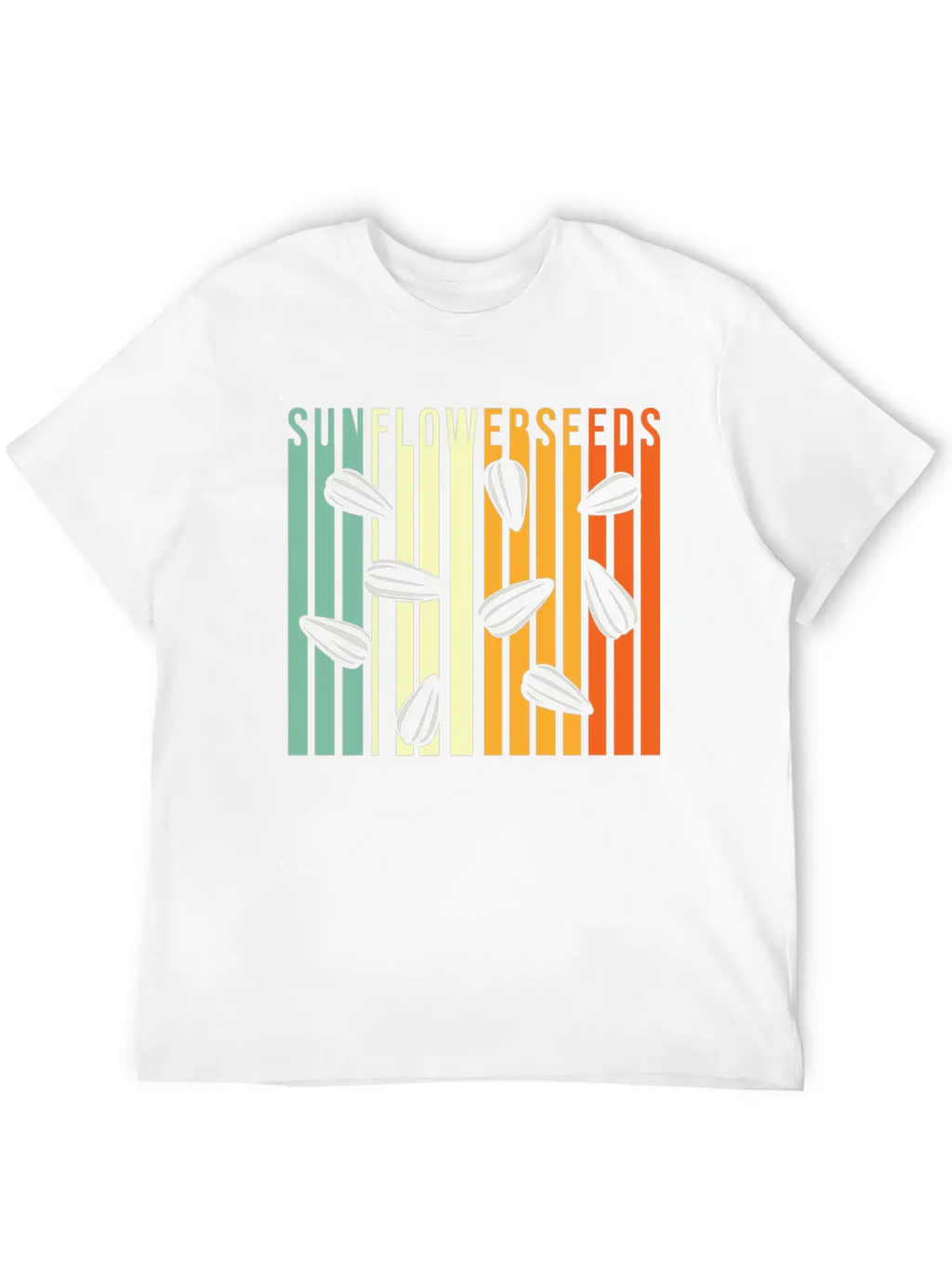 Sunflower Seeds Unisex Casual T-Shirt – Clean Design For Daily Comfort