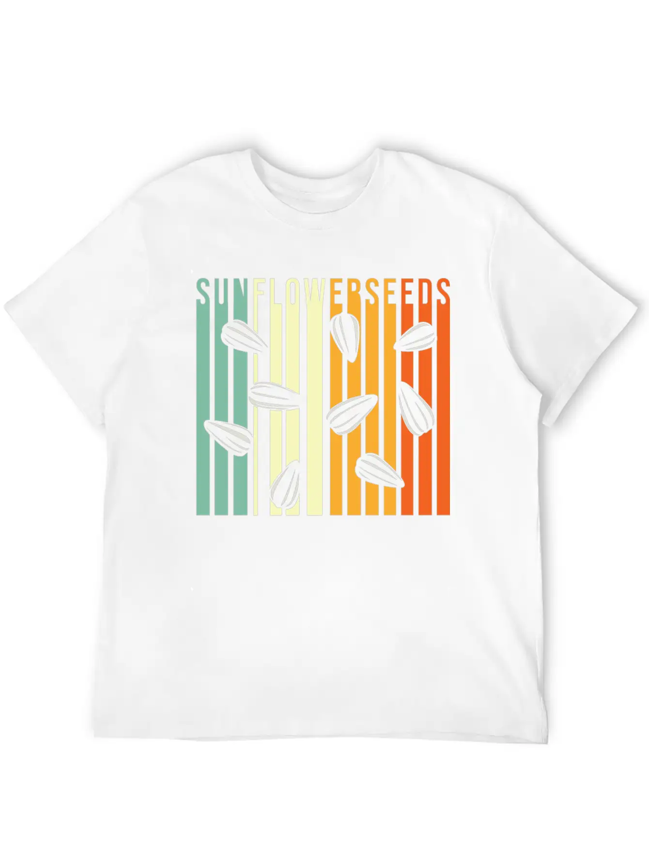 Sunflower Seeds Unisex Casual T-Shirt – Clean Design For Daily Comfort