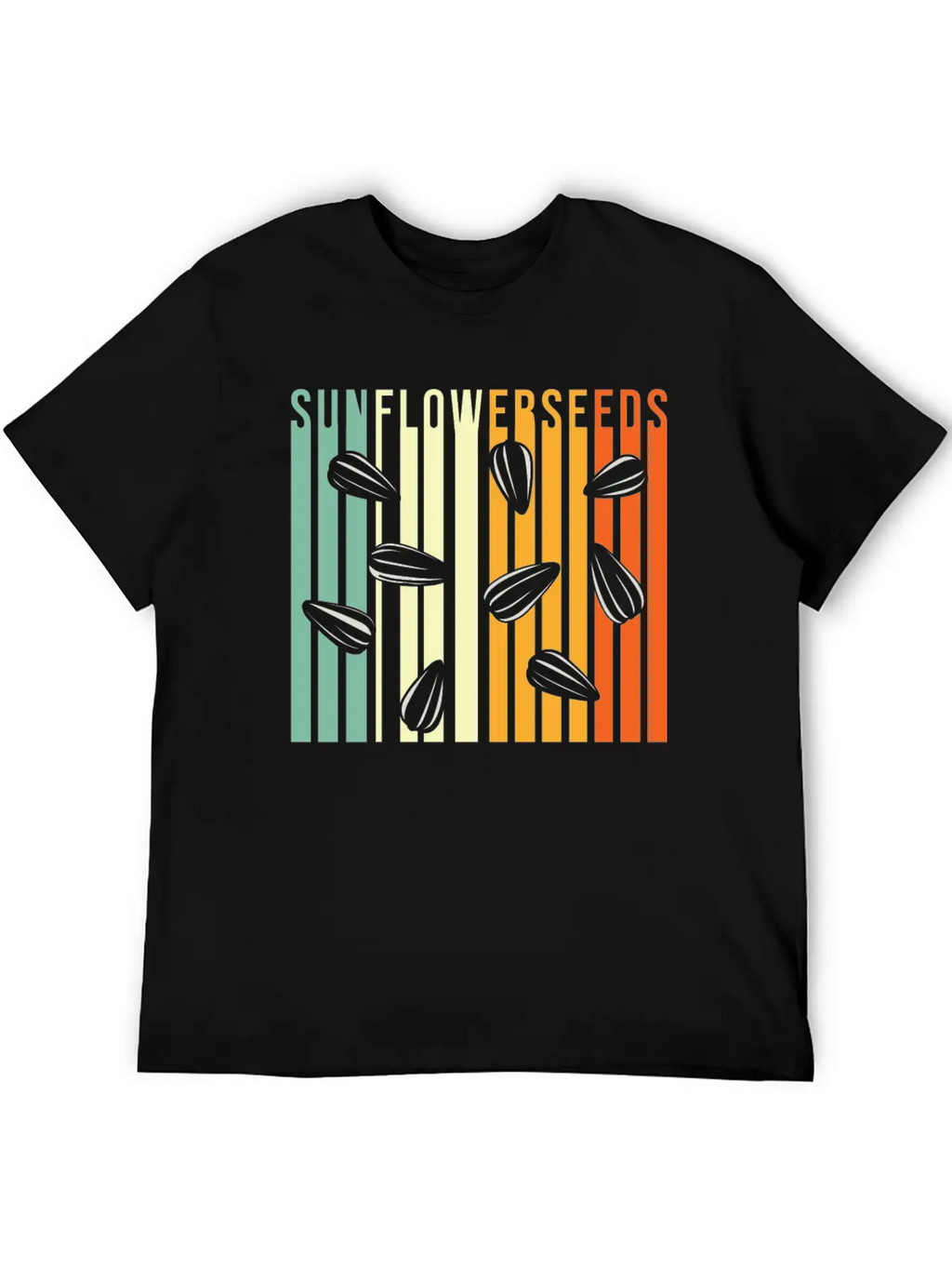Sunflower Seeds Unisex Casual T-Shirt – Clean Design For Daily Comfort
