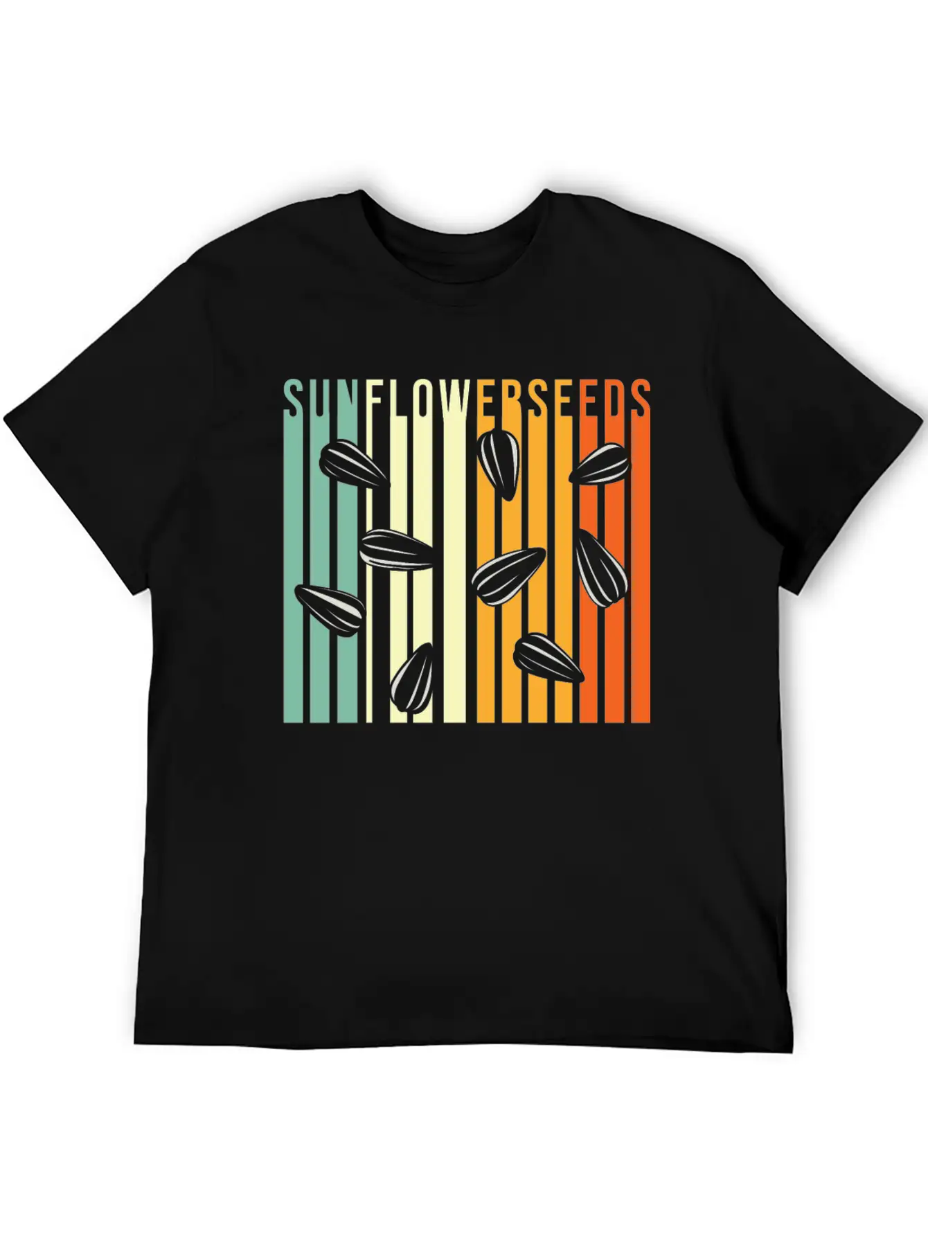 Sunflower Seeds Unisex Casual T-Shirt – Clean Design For Daily Comfort