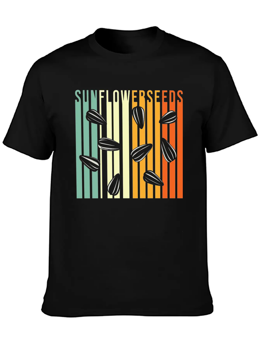 Sunflower Seeds Unisex Casual T-Shirt – Clean Design For Daily Comfort