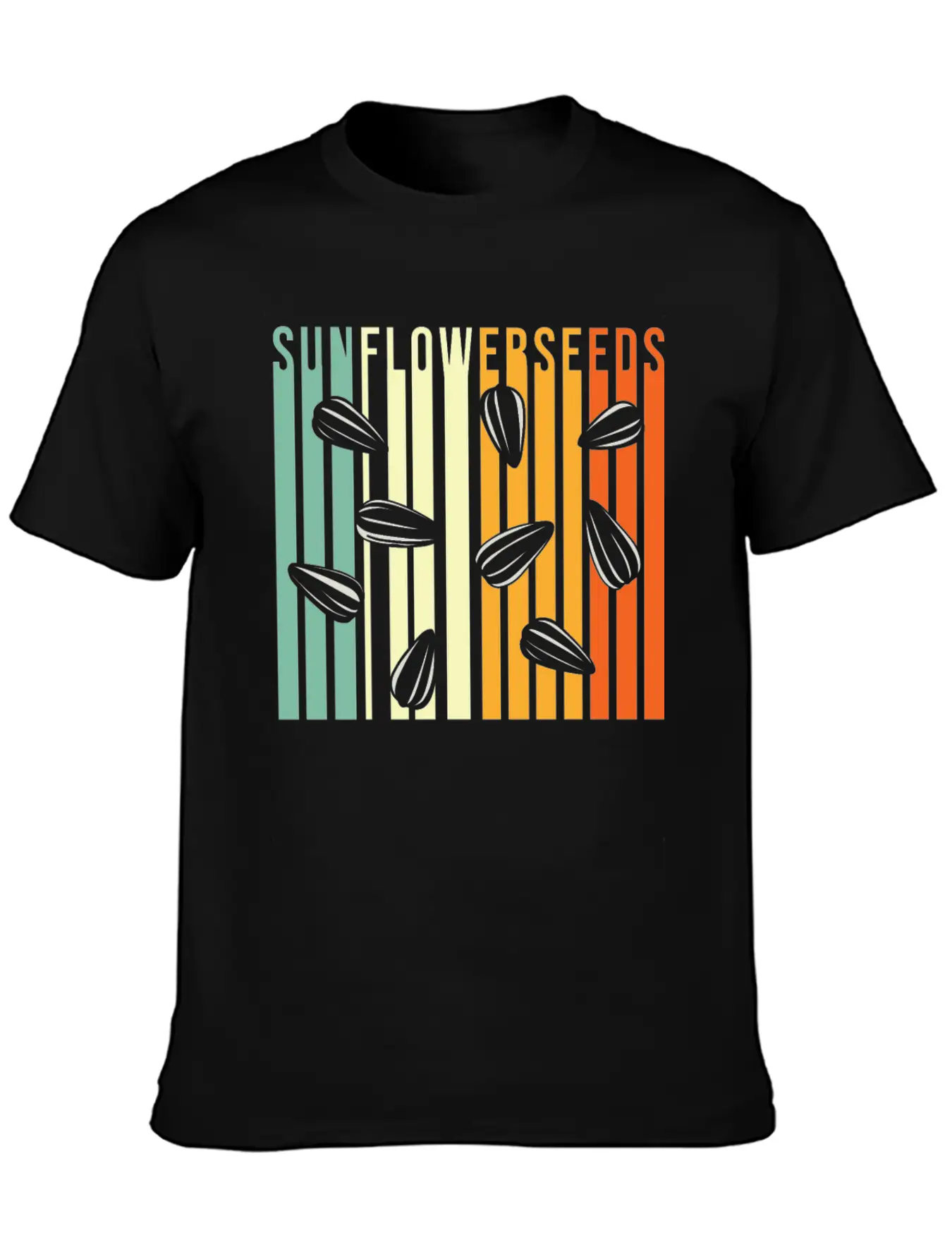 Sunflower Seeds Unisex Casual T-Shirt – Clean Design For Daily Comfort