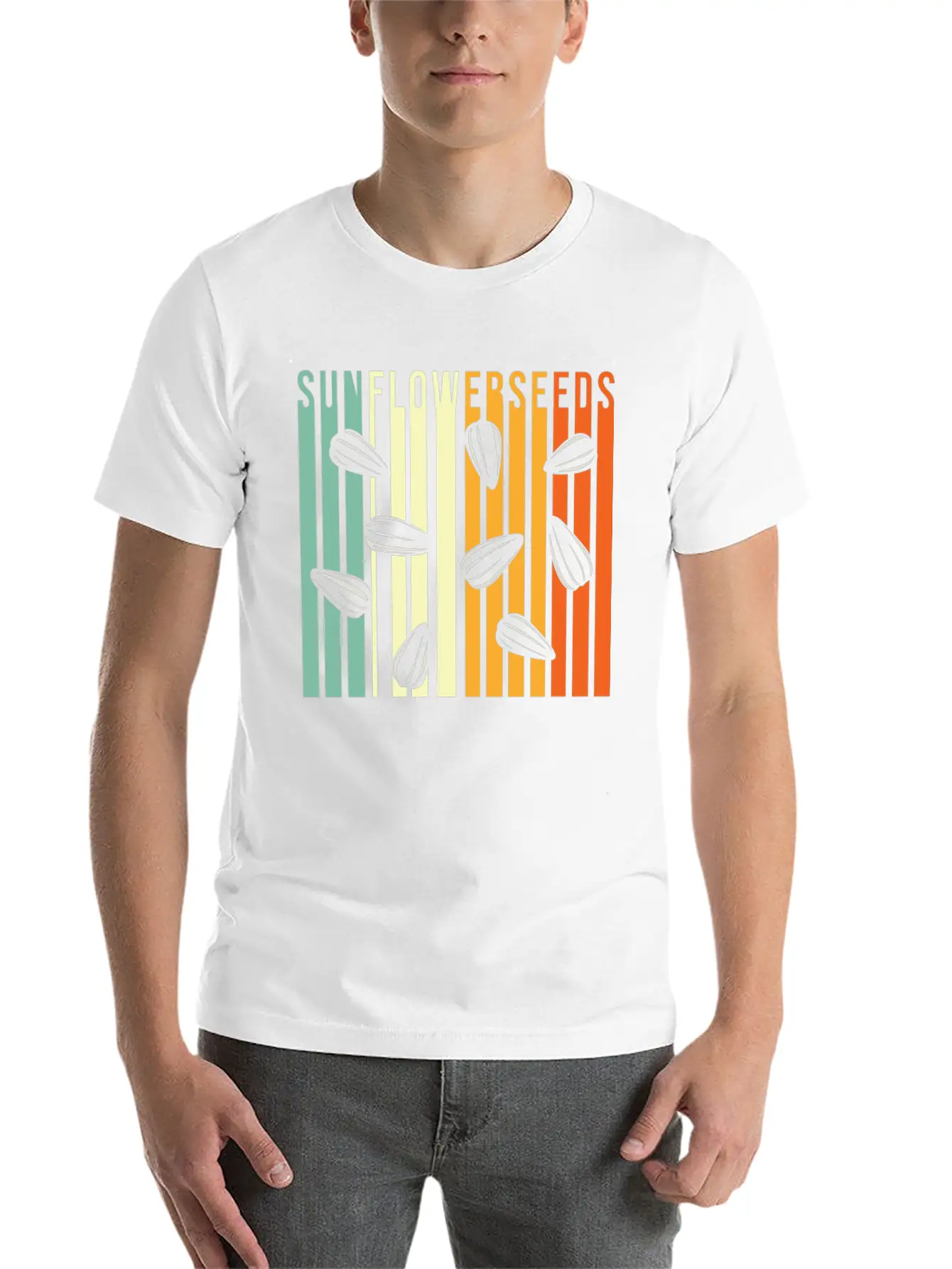 Sunflower Seeds Unisex Casual T-Shirt – Clean Design For Daily Comfort