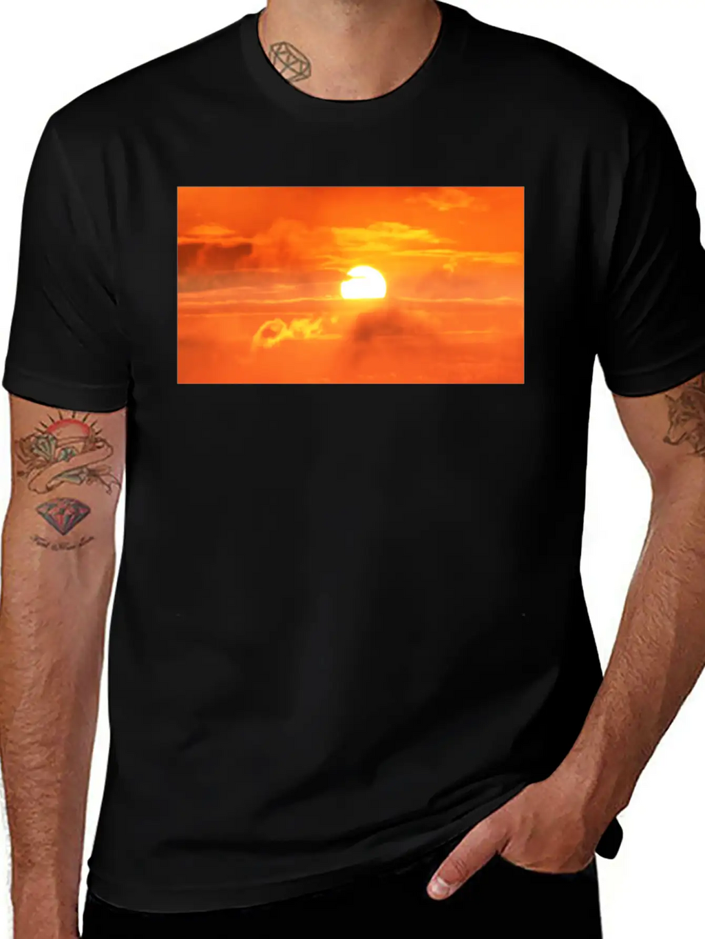 Sunrise 3533193 1920 Breathable Graphic T-Shirt – Perfect For Casual Days
